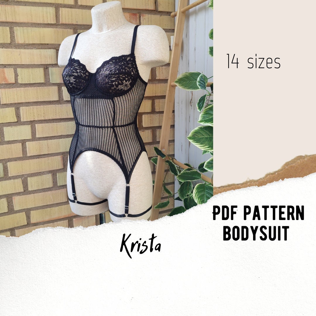 Bodysuit pdf lingerie for sale  