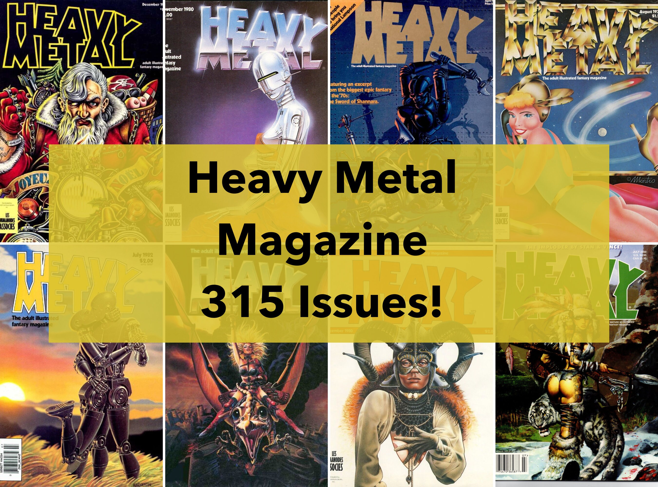 Heavy metal magazine for sale  