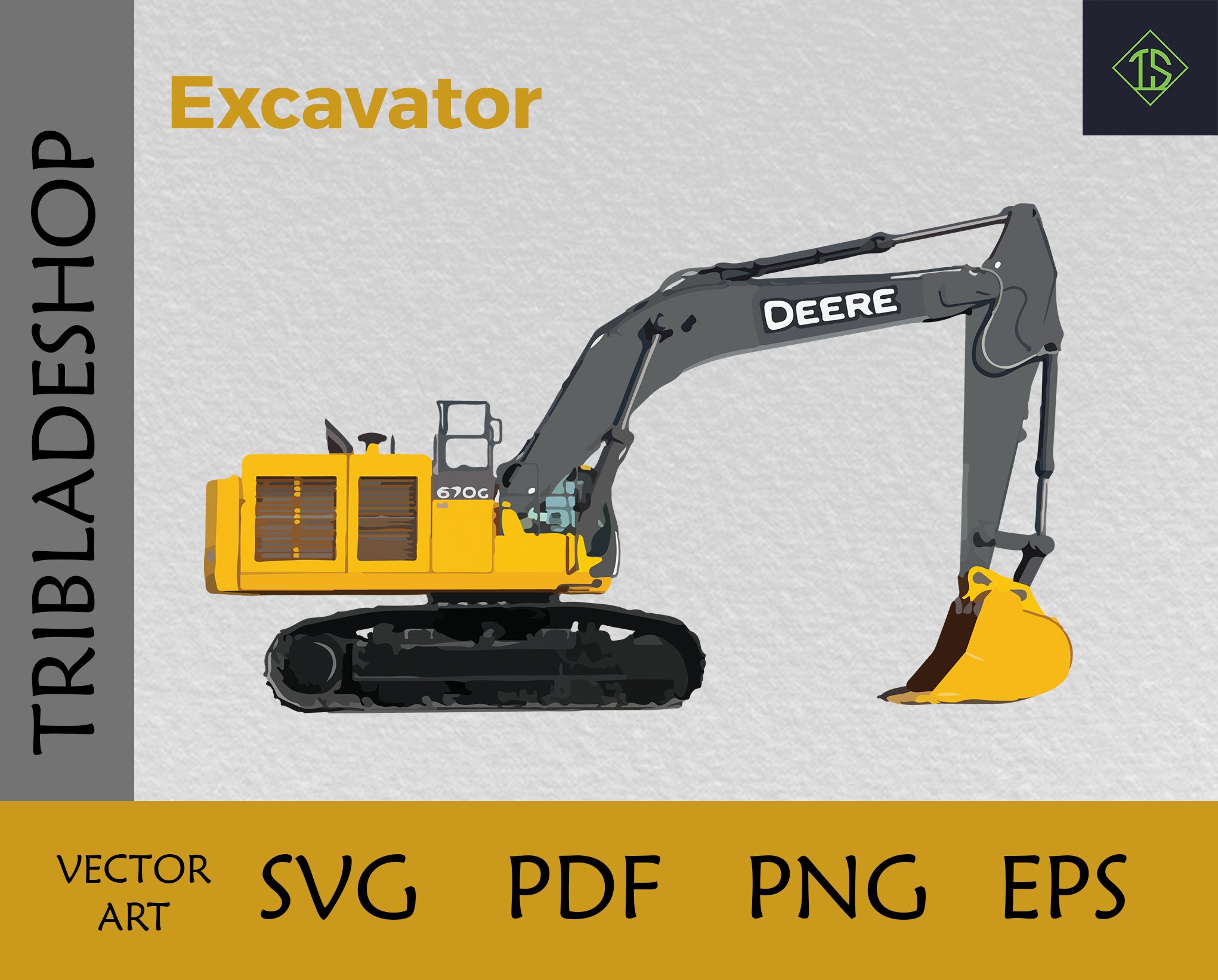 Excavator svg excavator for sale  
