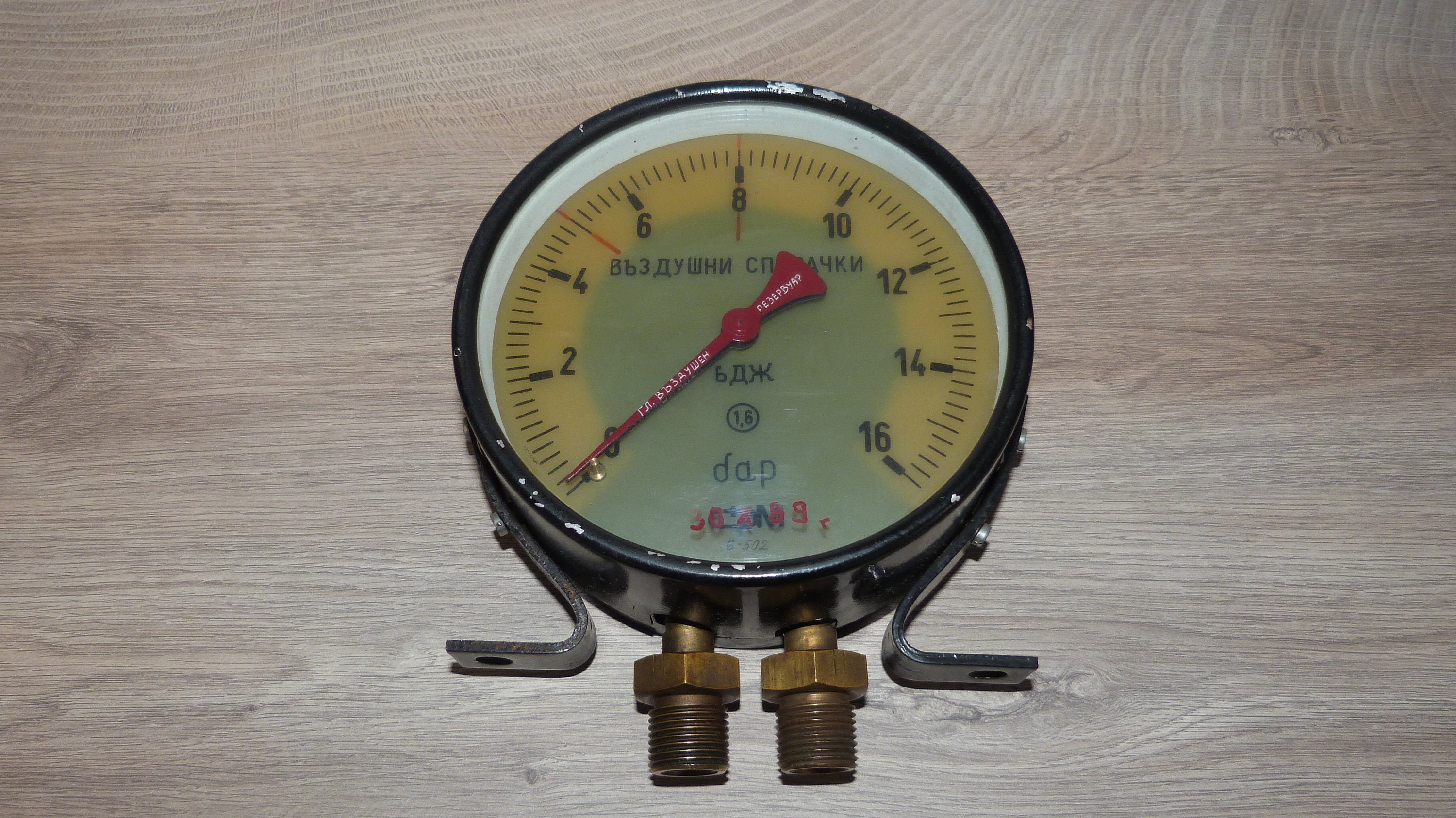 Old manometer large for sale  