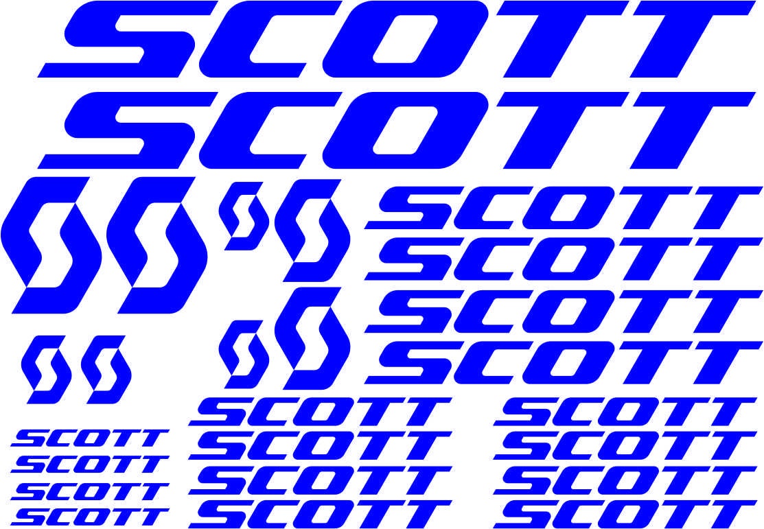 Scott stickers decals for sale  