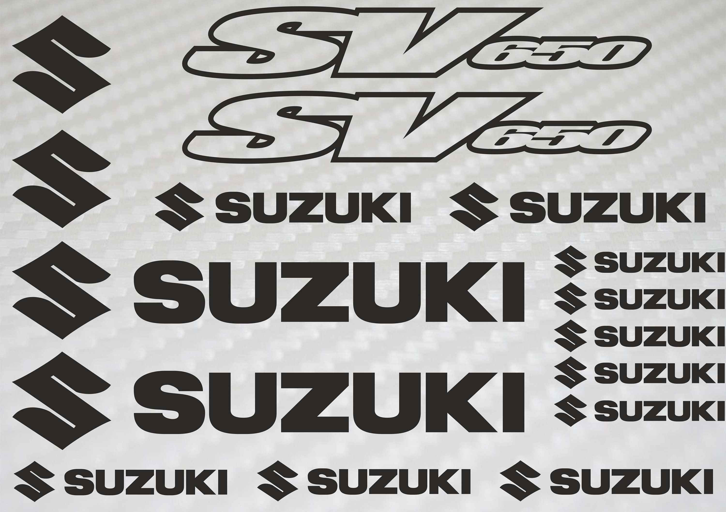 Suzuki 650 stickers for sale  