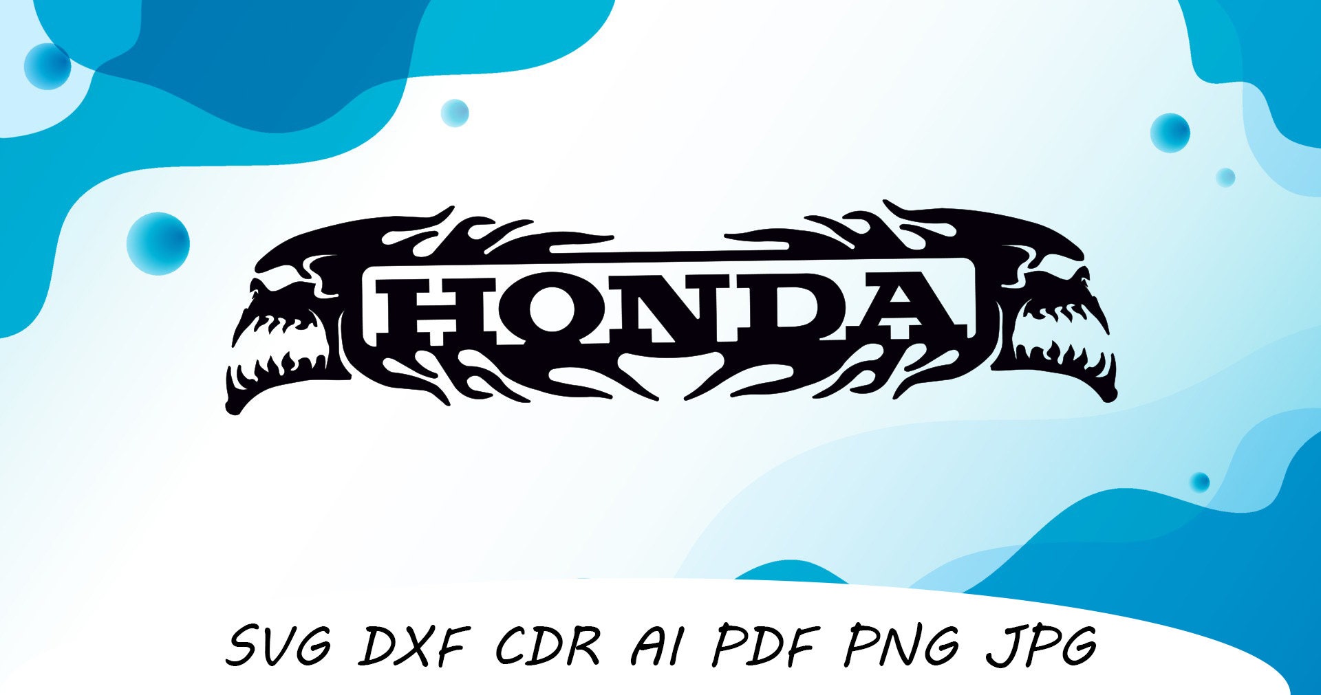 Honda logo skull for sale  