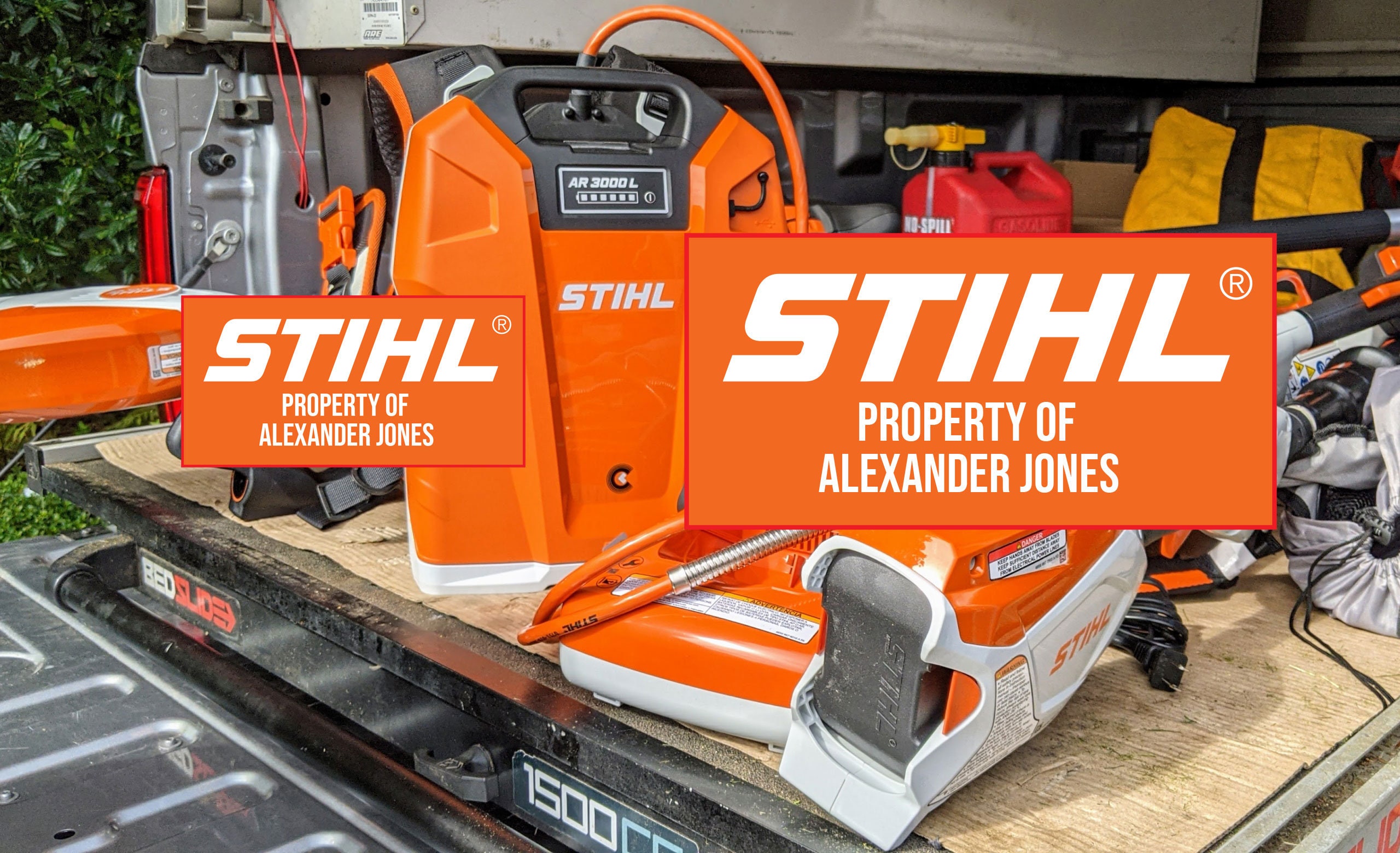 Personalized stihl property for sale  