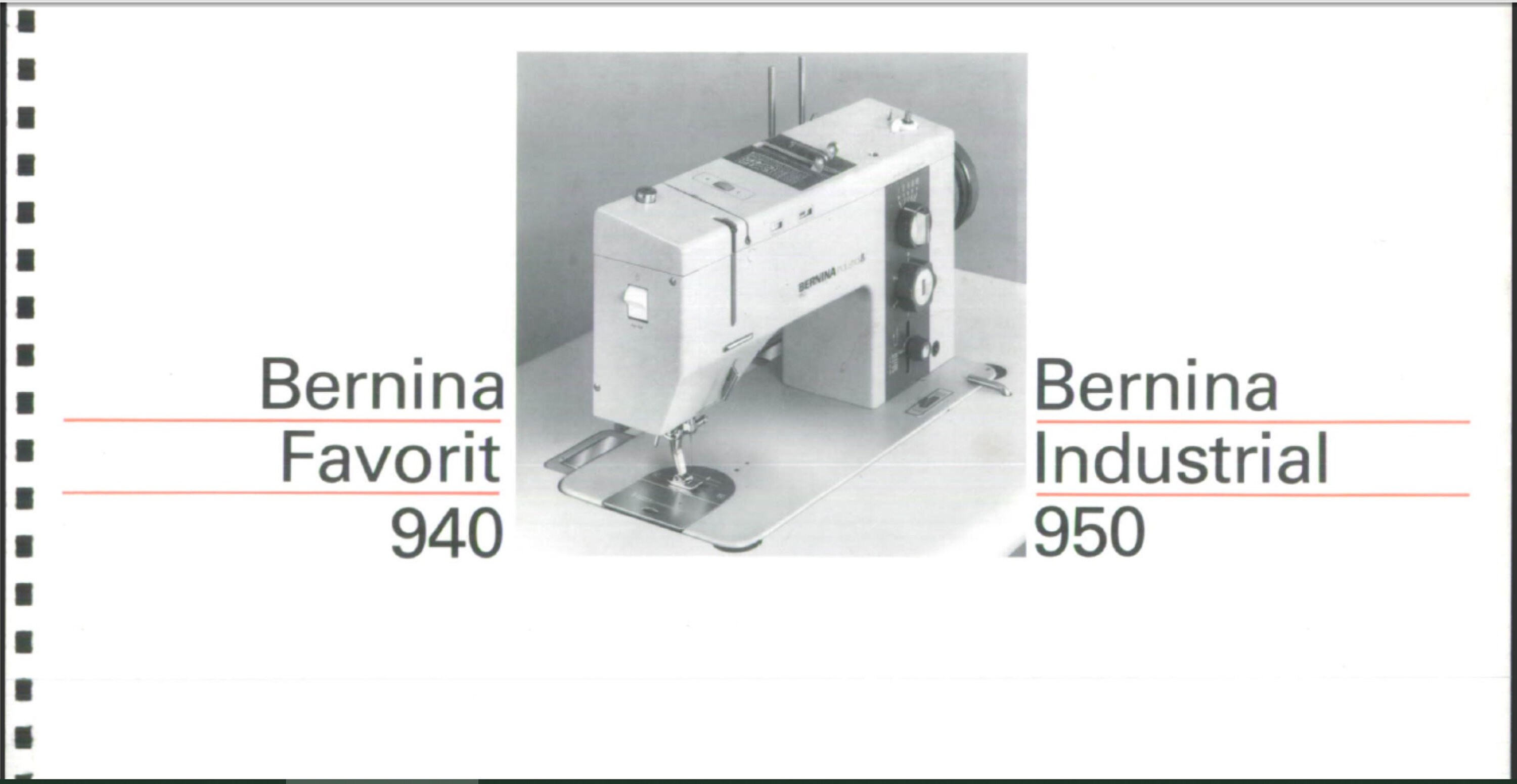 Bernina favorit 940 for sale  