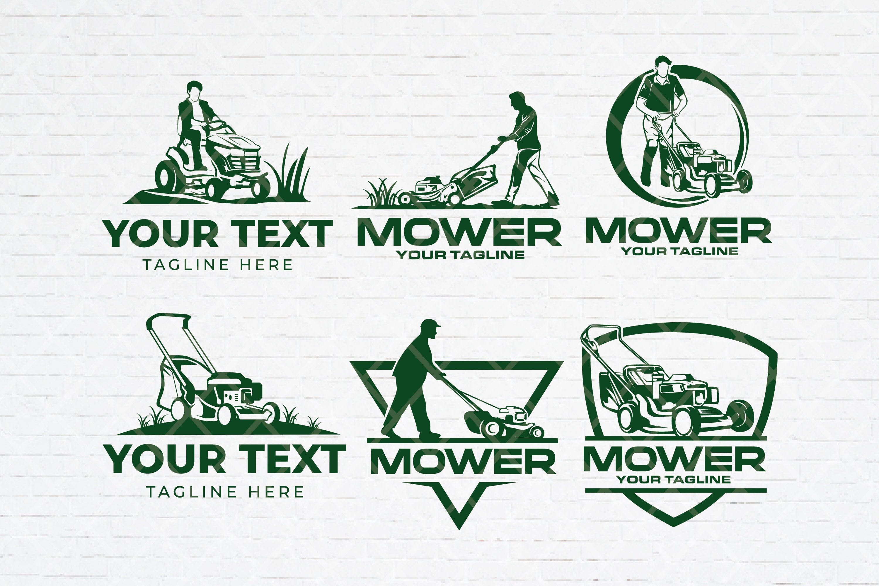 Lawn mower logo for sale  
