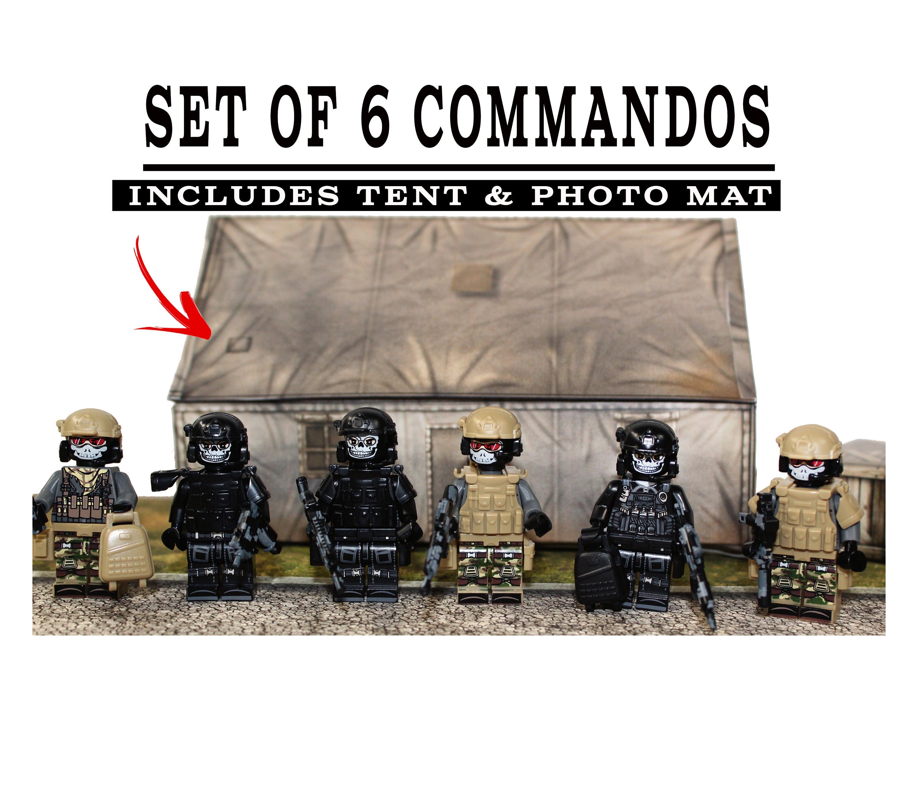 Military minfigures. commandos for sale  