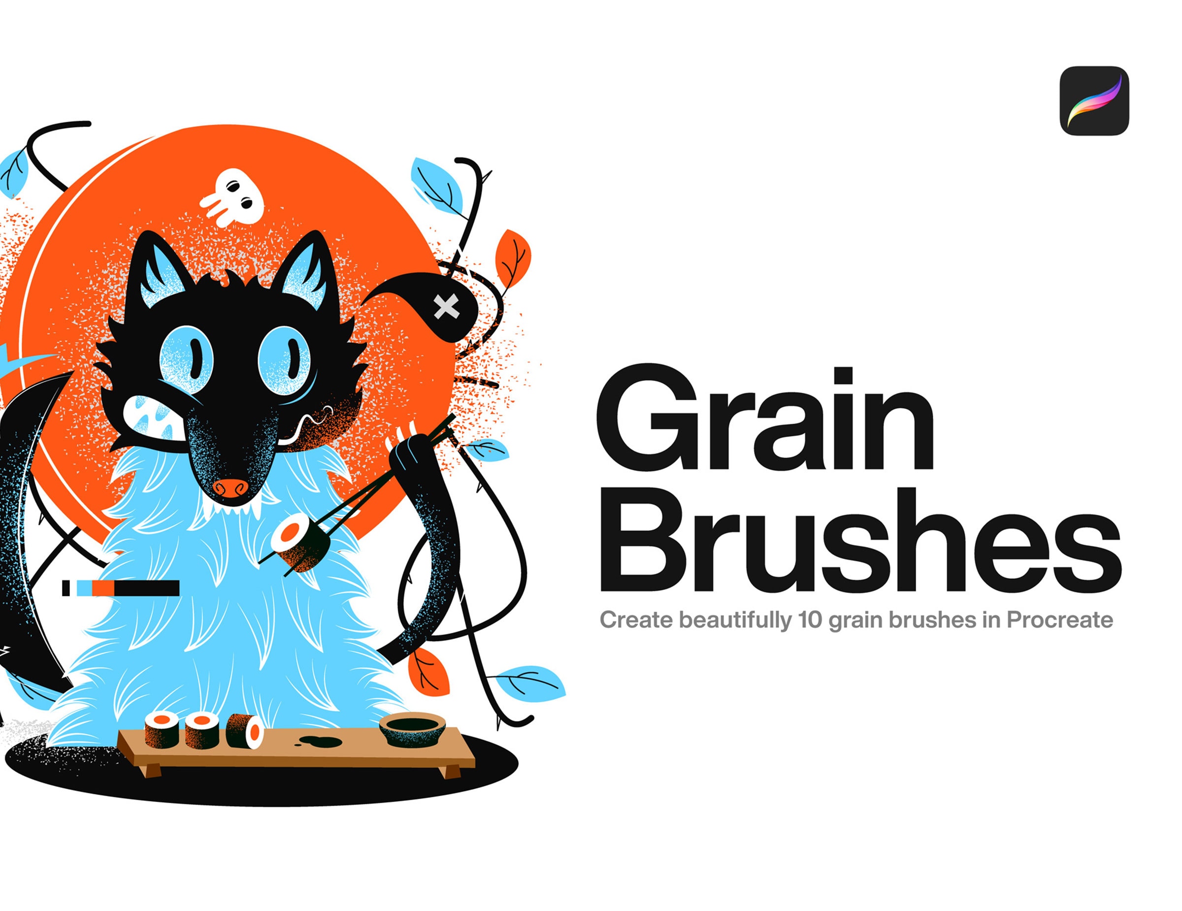 Grain brushes procreate for sale  