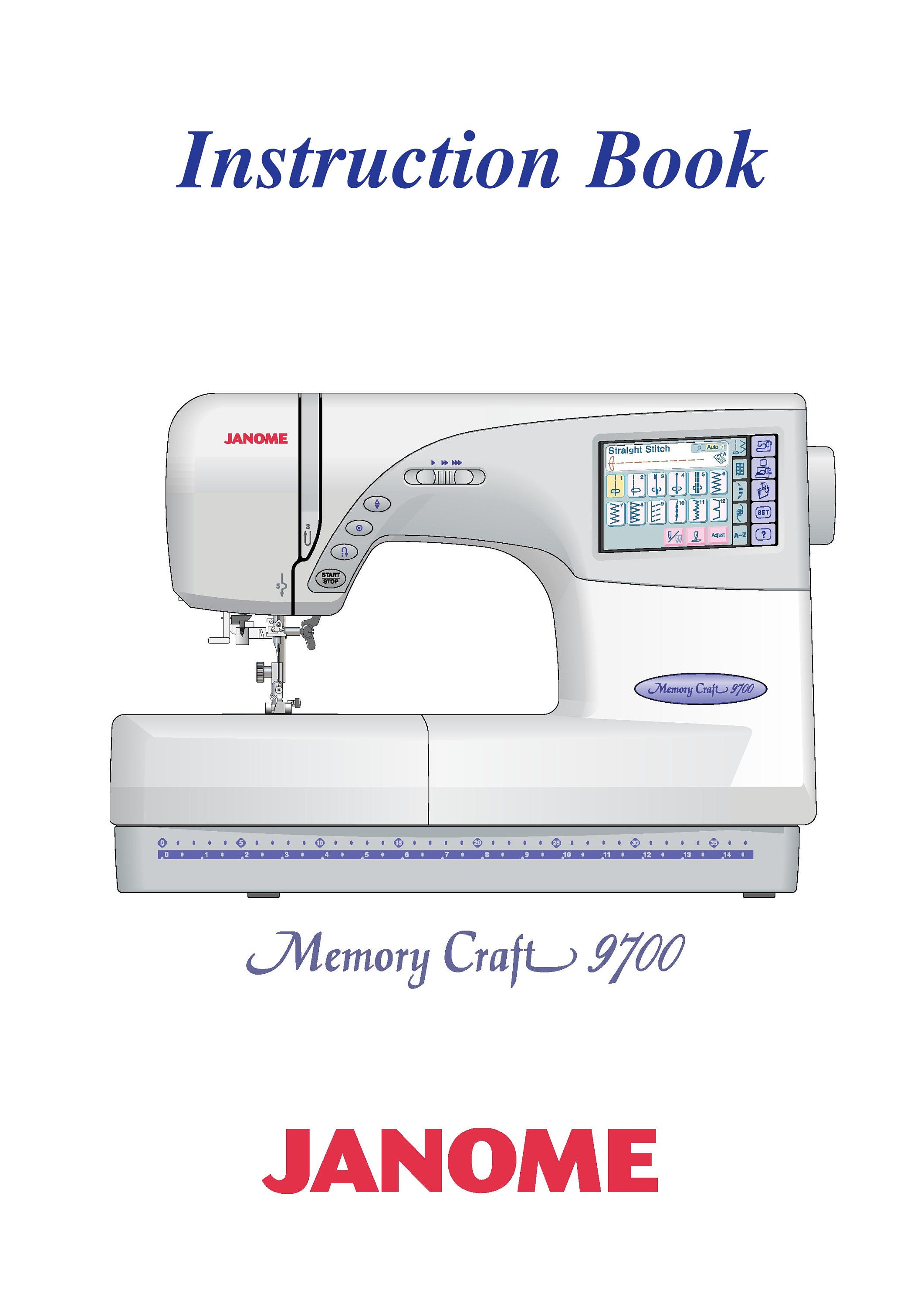 Janome 9700 memory for sale  