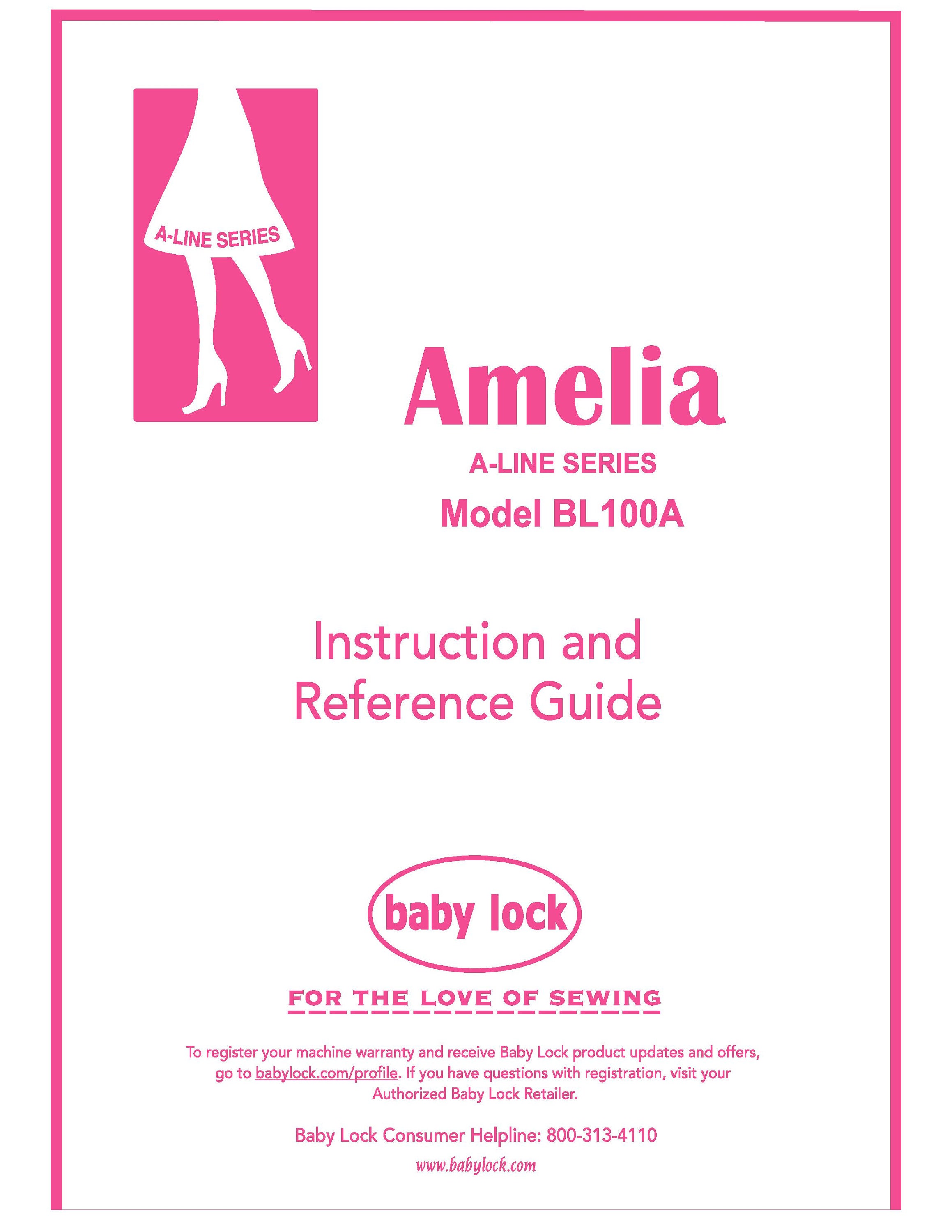 Baby lock amelia for sale  