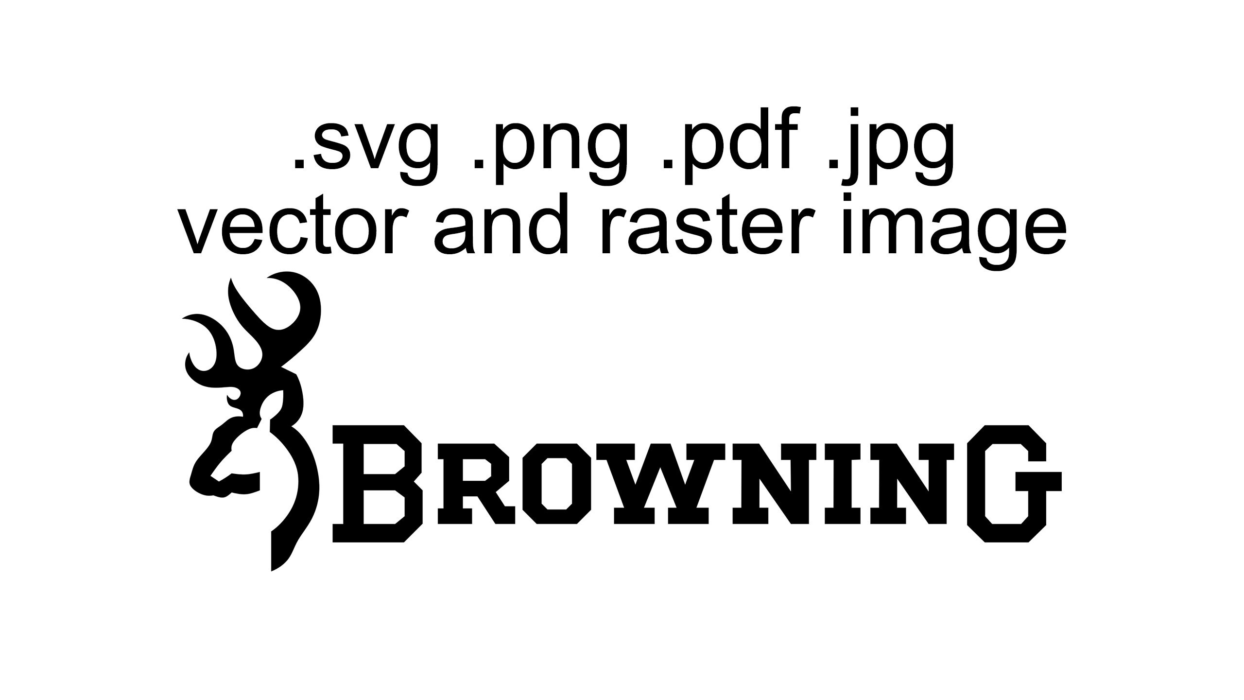 Browning vector file for sale  