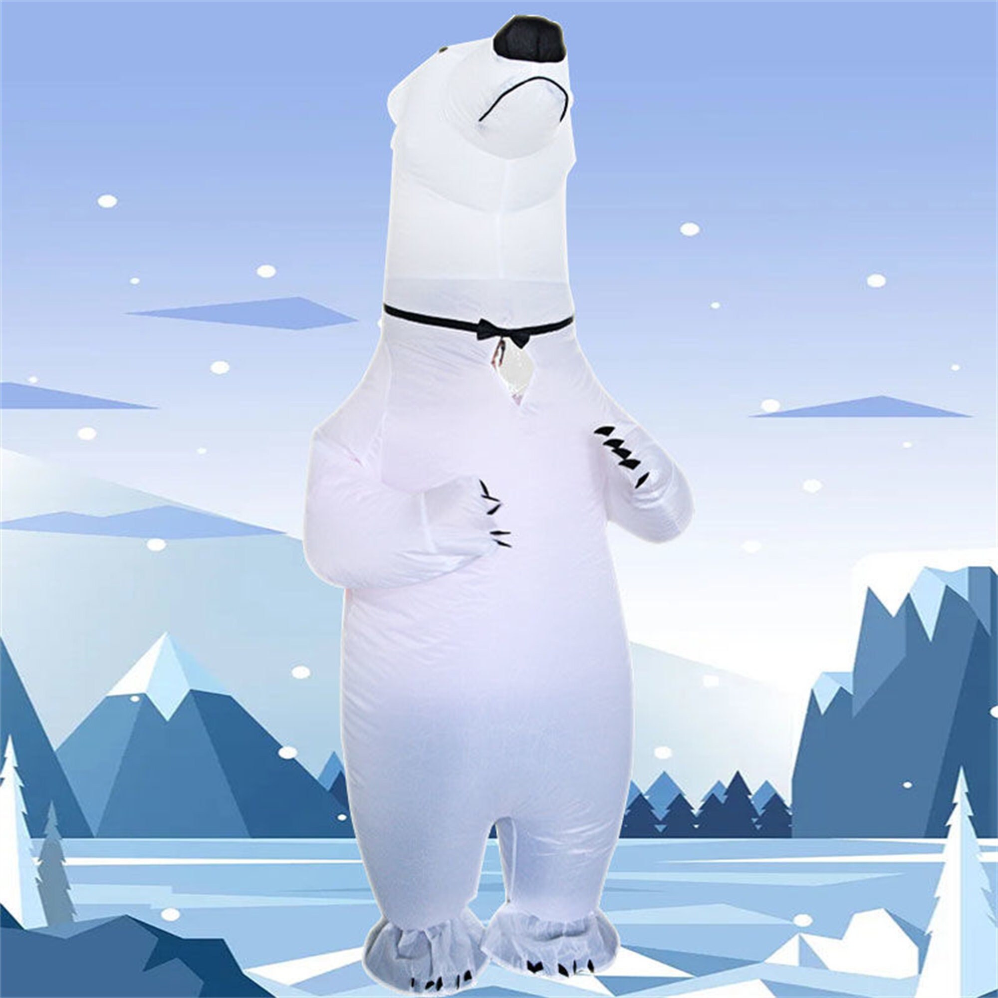 Cartoon inflatable white for sale  