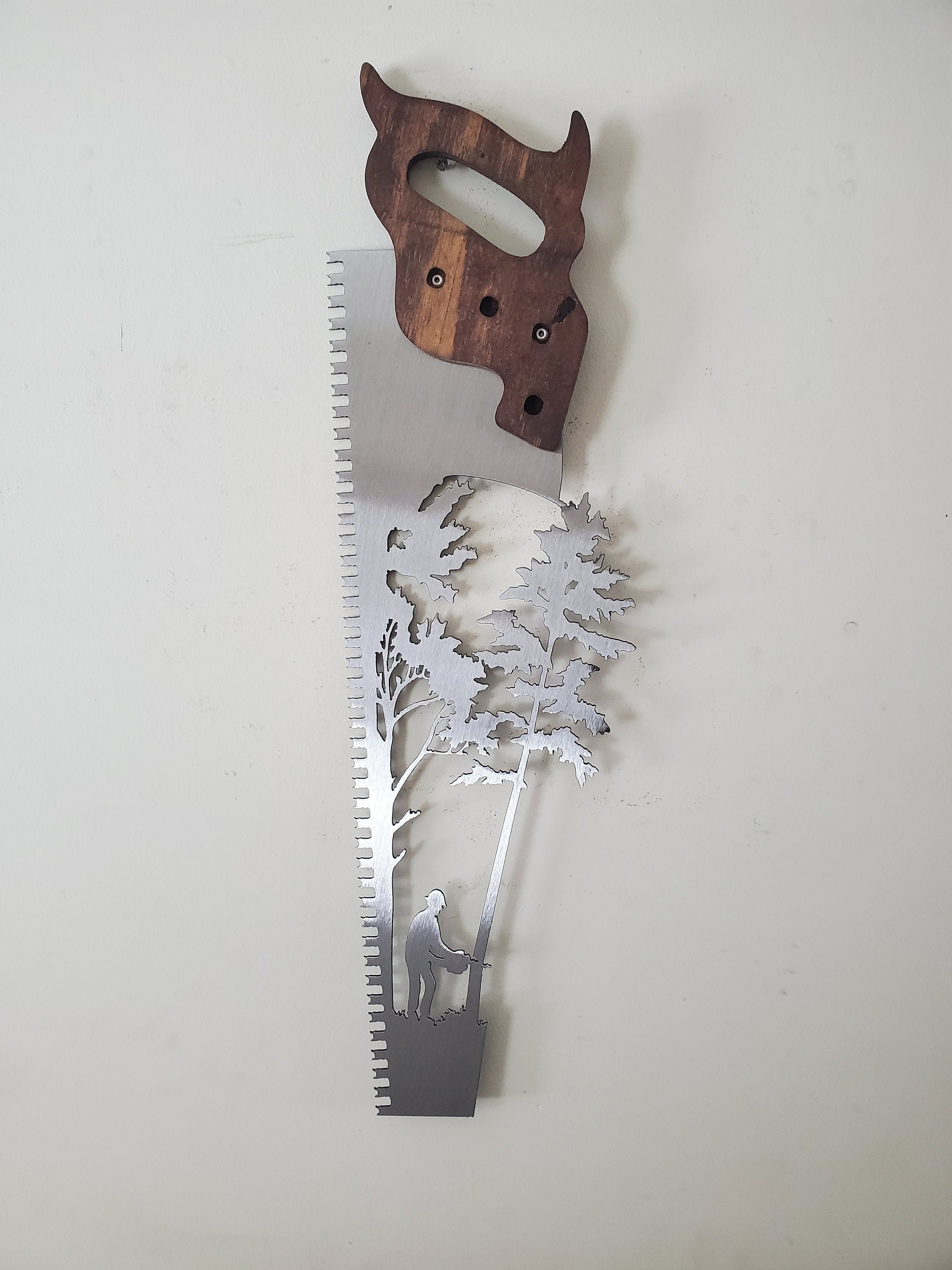 Handsaw with lumberjack for sale  