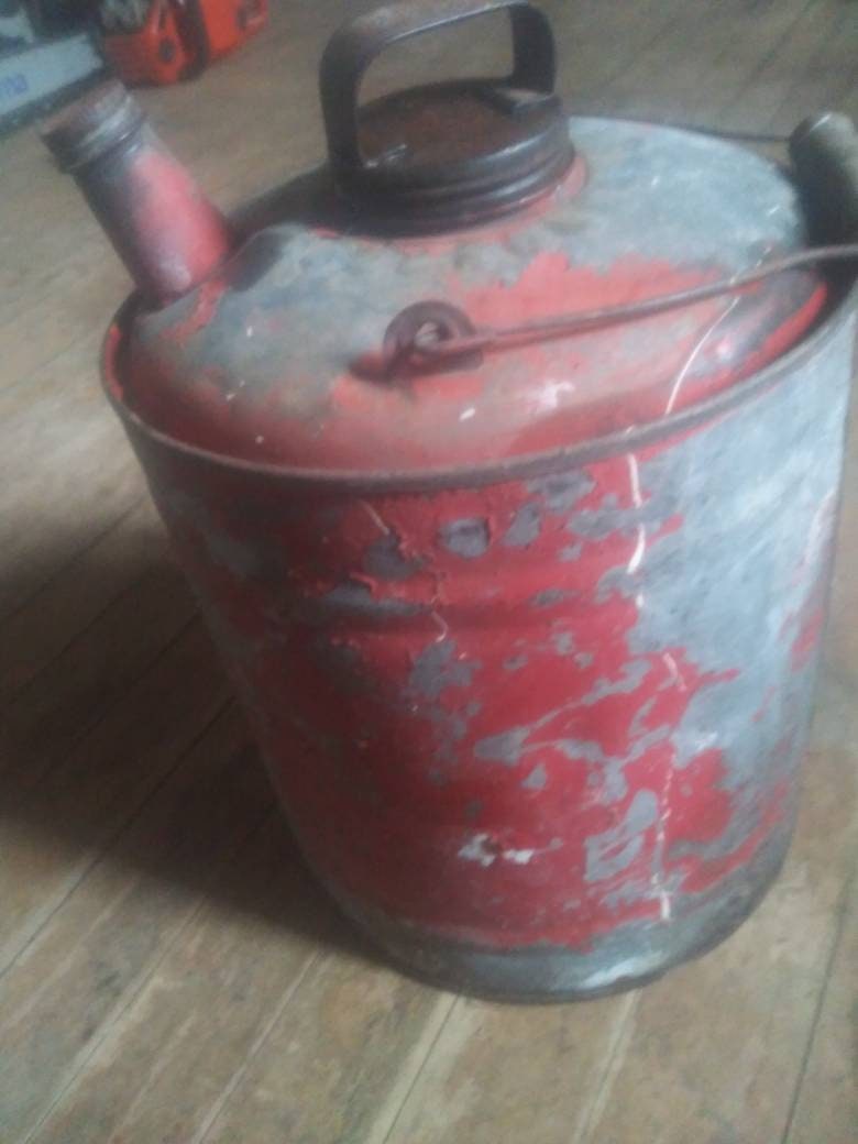 Vintage gallon metal for sale  