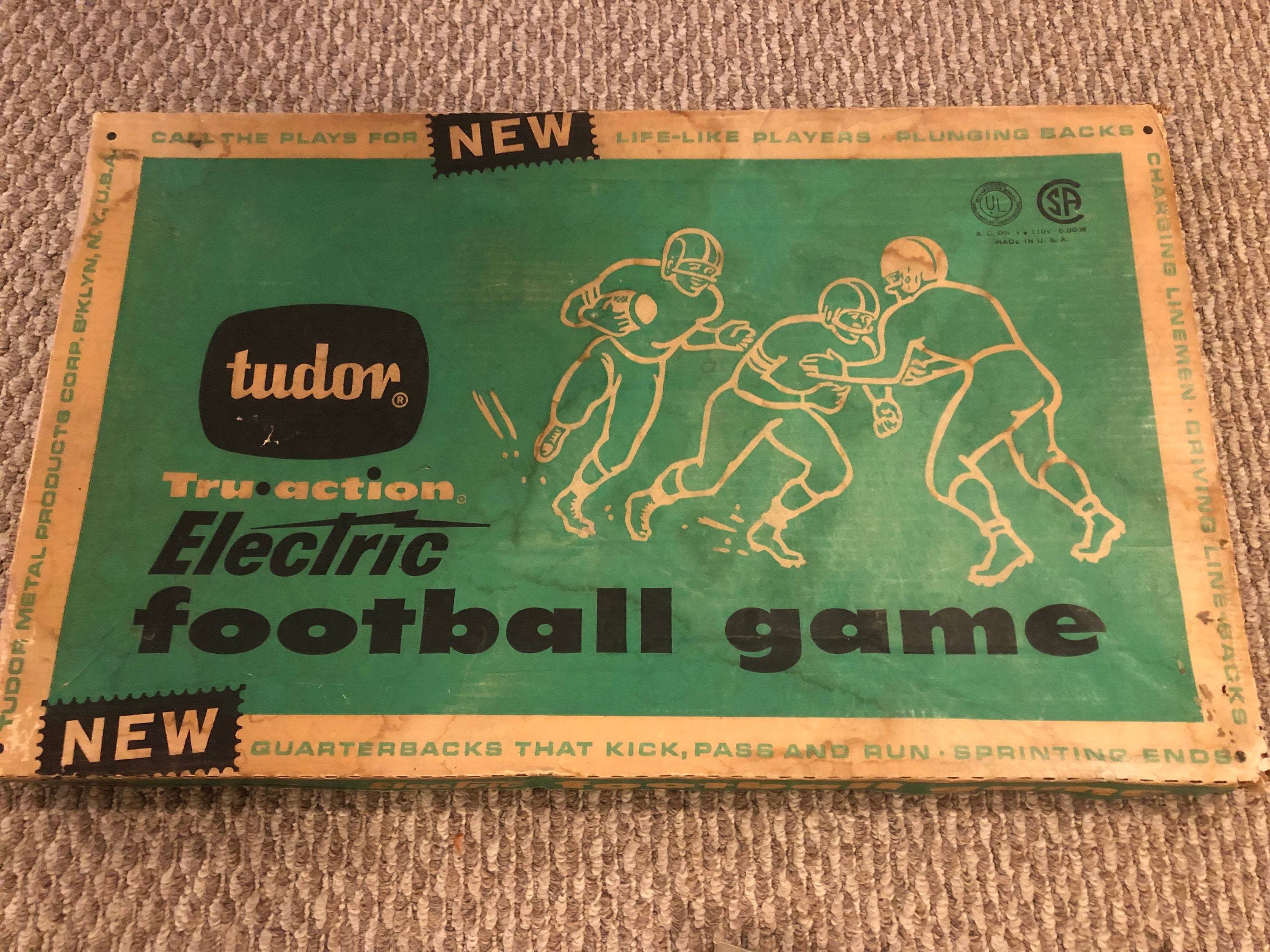 Vintage electric football for sale  