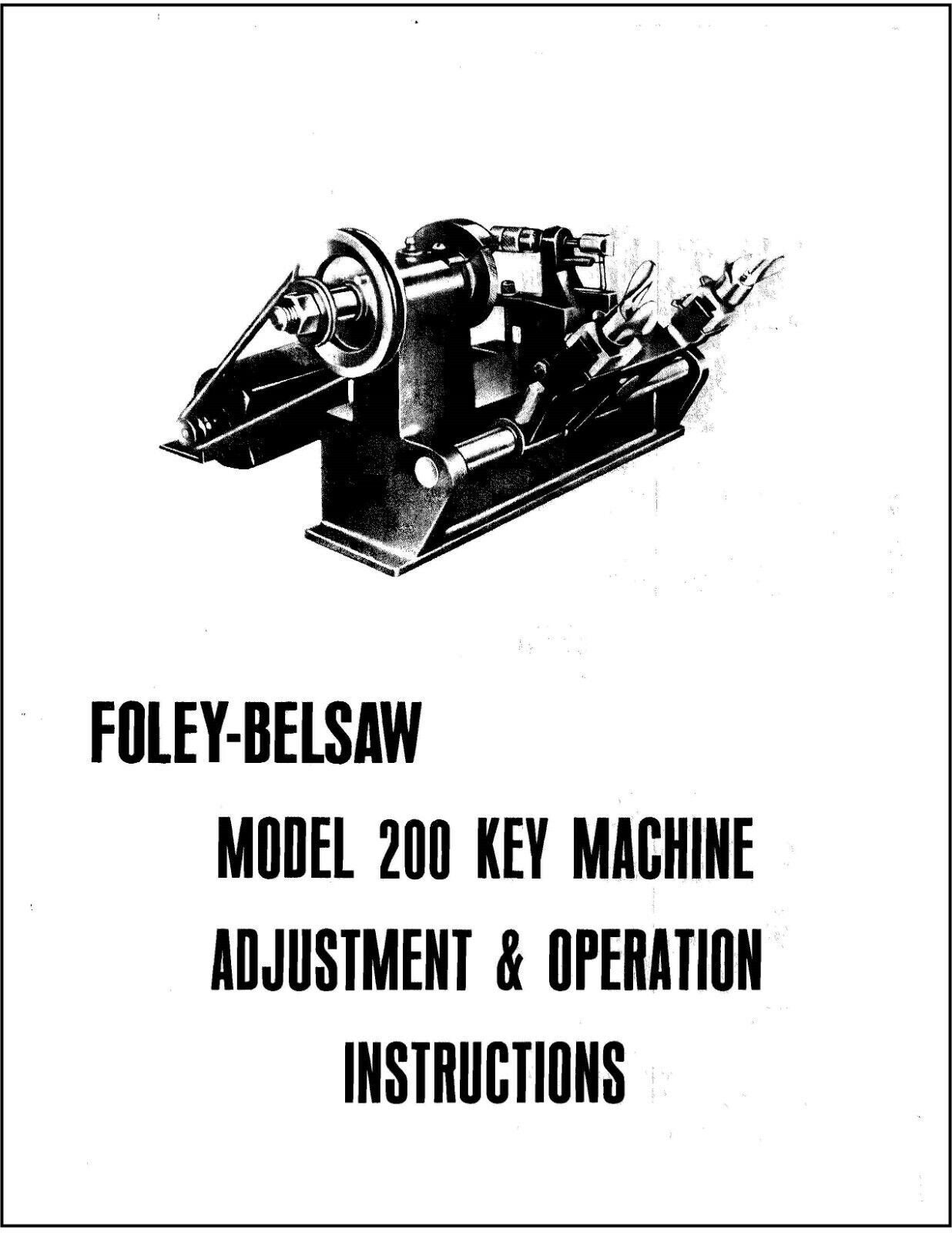 Adjustment operator manual for sale  