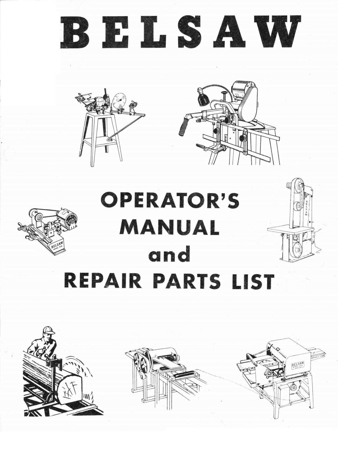 Operator instruction manual for sale  