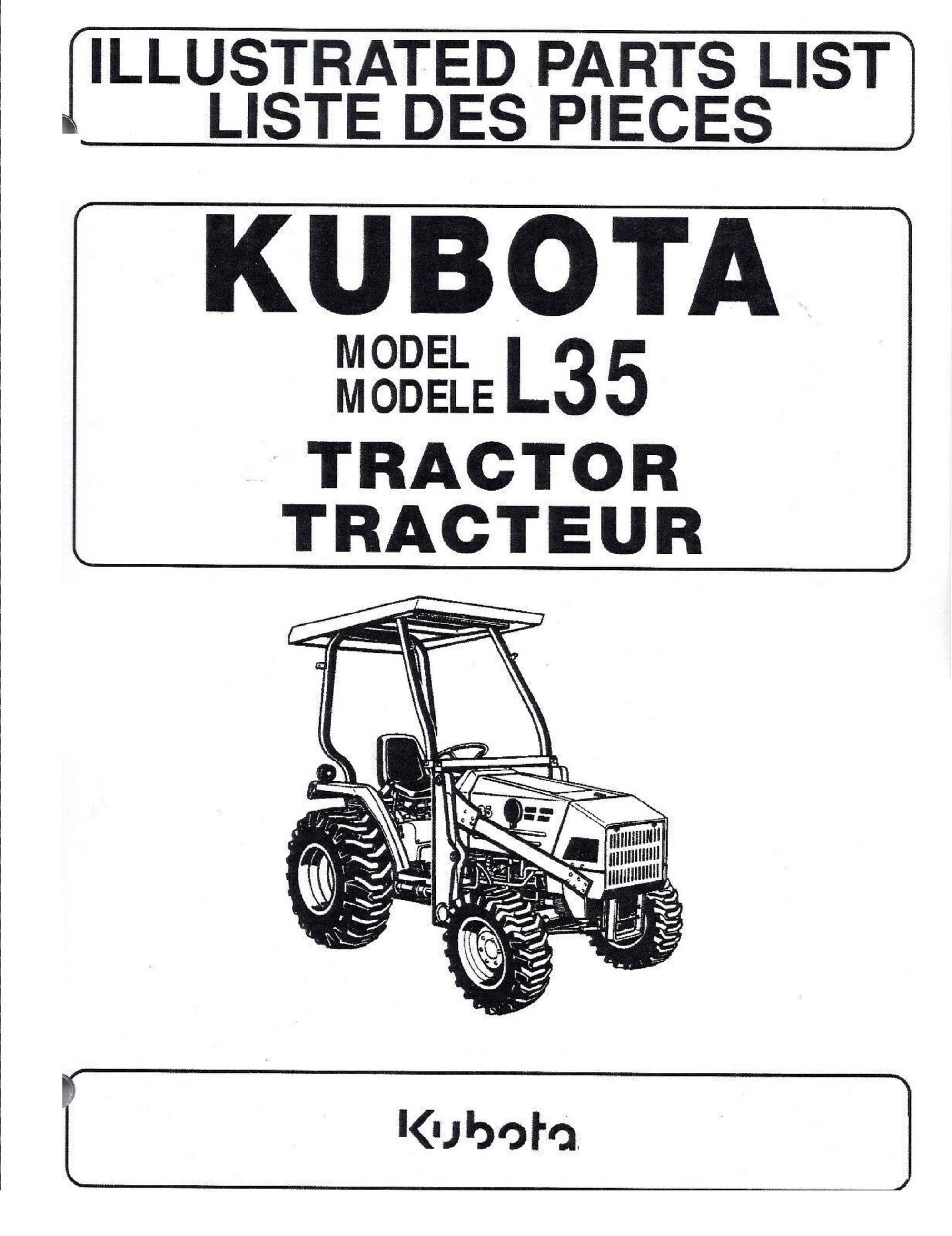 Kubota l35 tractor for sale  