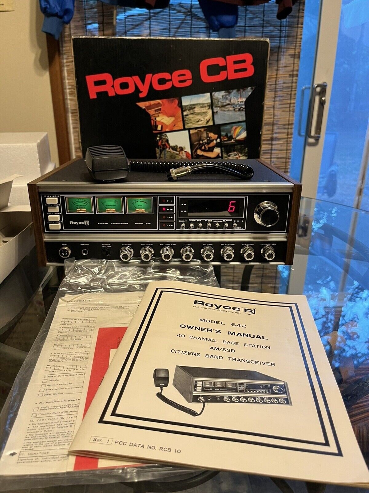 Royce radio transceiver for sale  