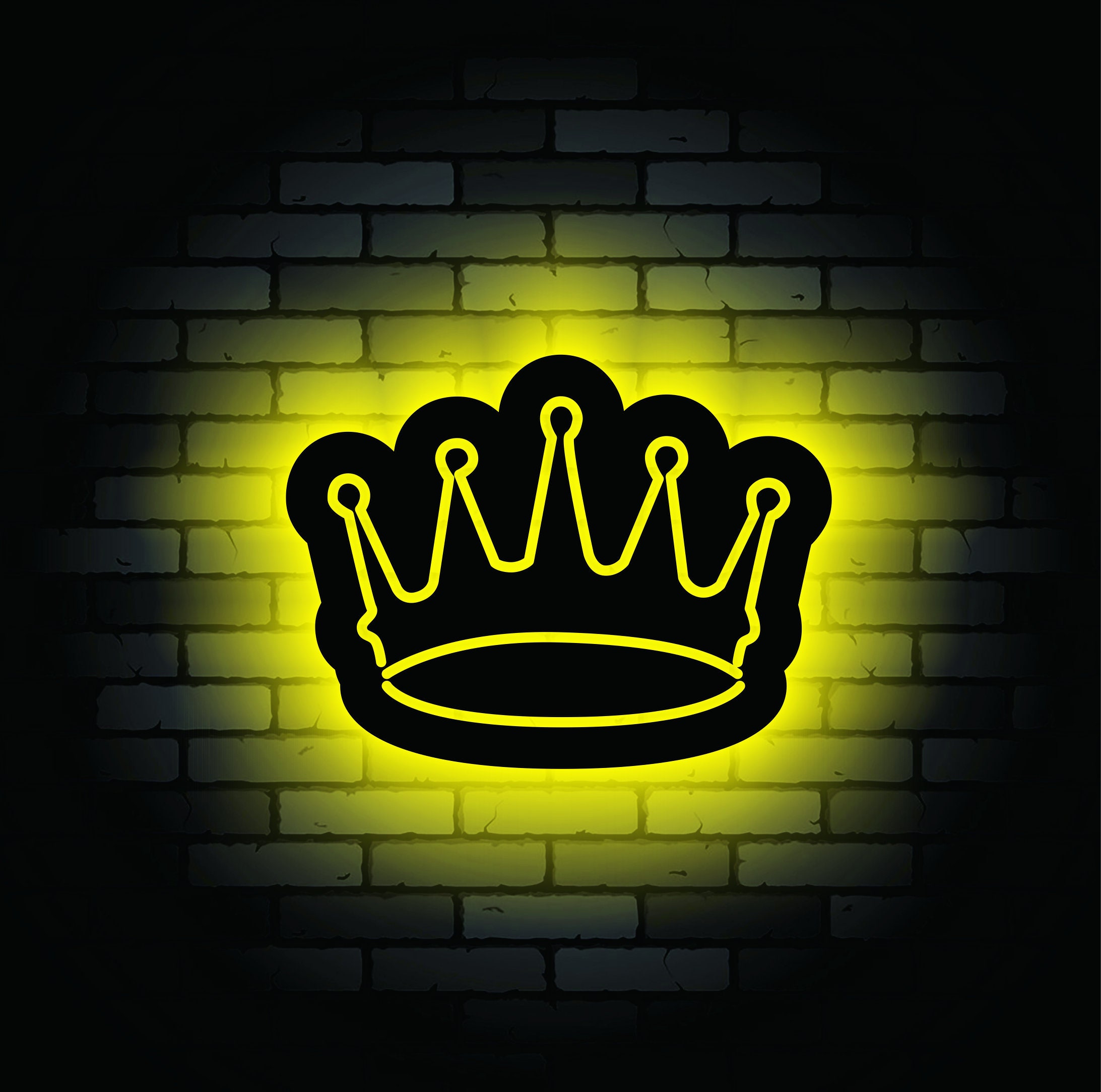 Crown led neon for sale  