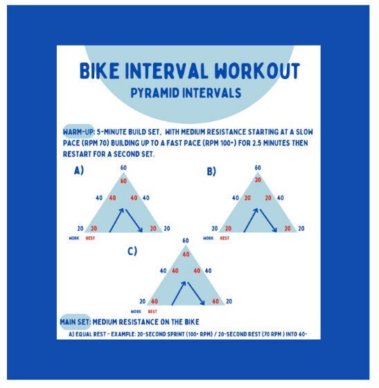 Bike workout interval for sale  