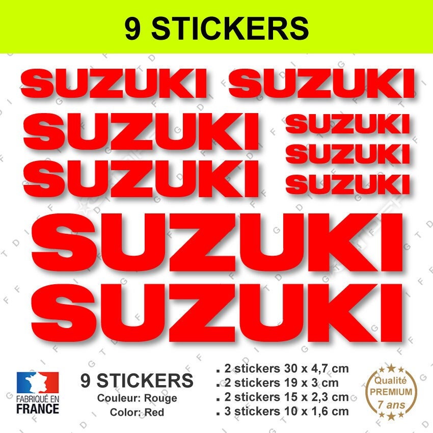 Stickers suzuki stickers for sale  