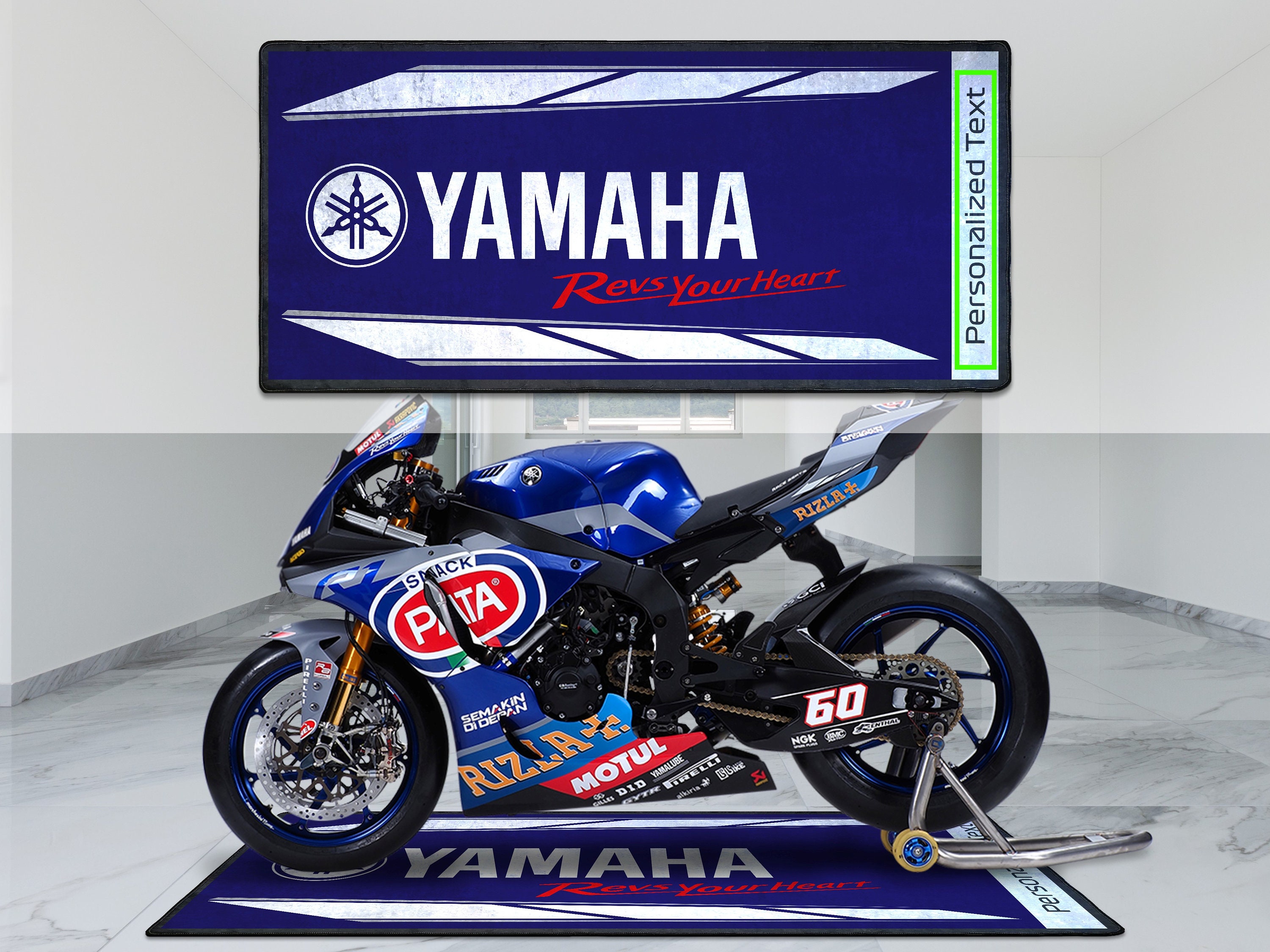 Yamaha motorcycle personalized for sale  