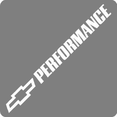 Chevy performance decal for sale  
