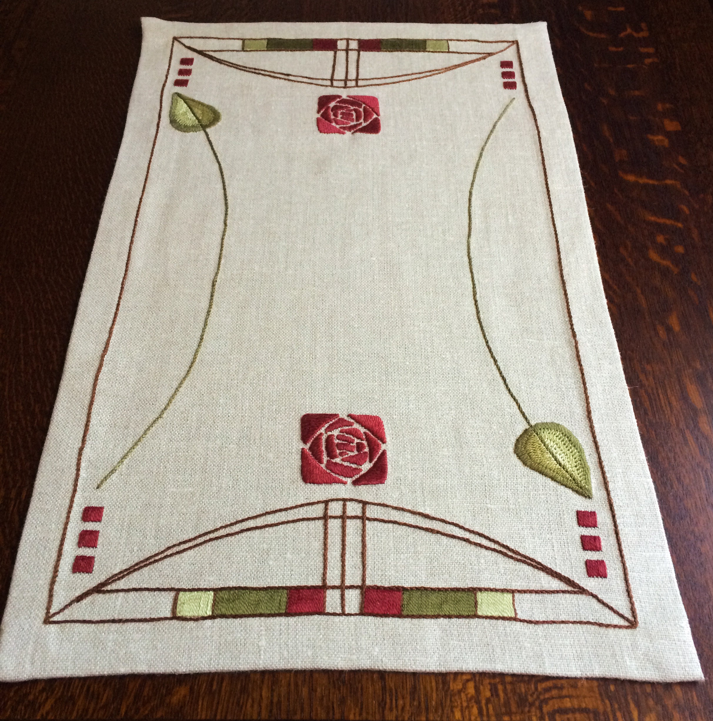 Roycroft artisan embroidery for sale  
