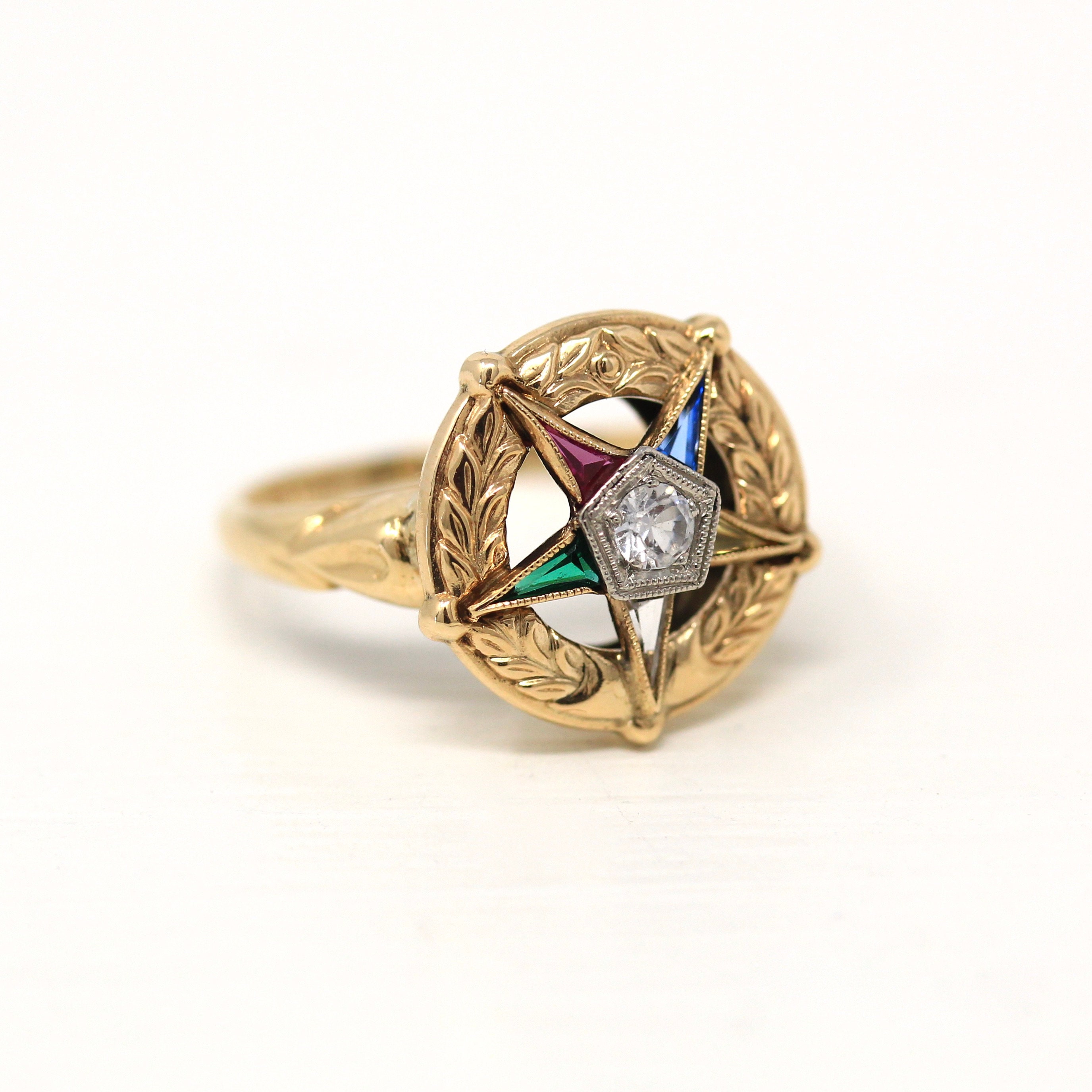 Vintage oes ring for sale  