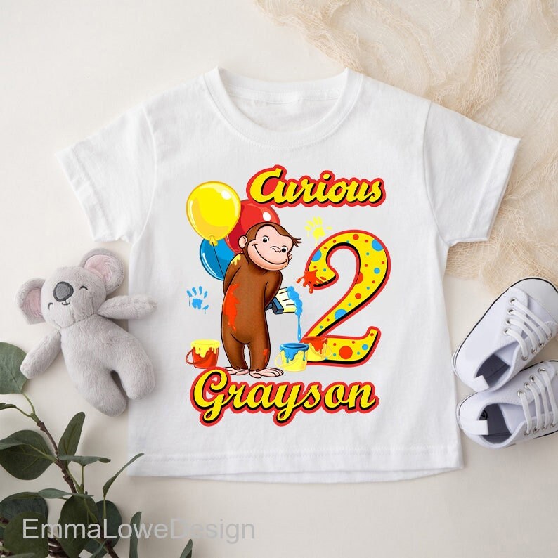 Personalized curious george for sale  