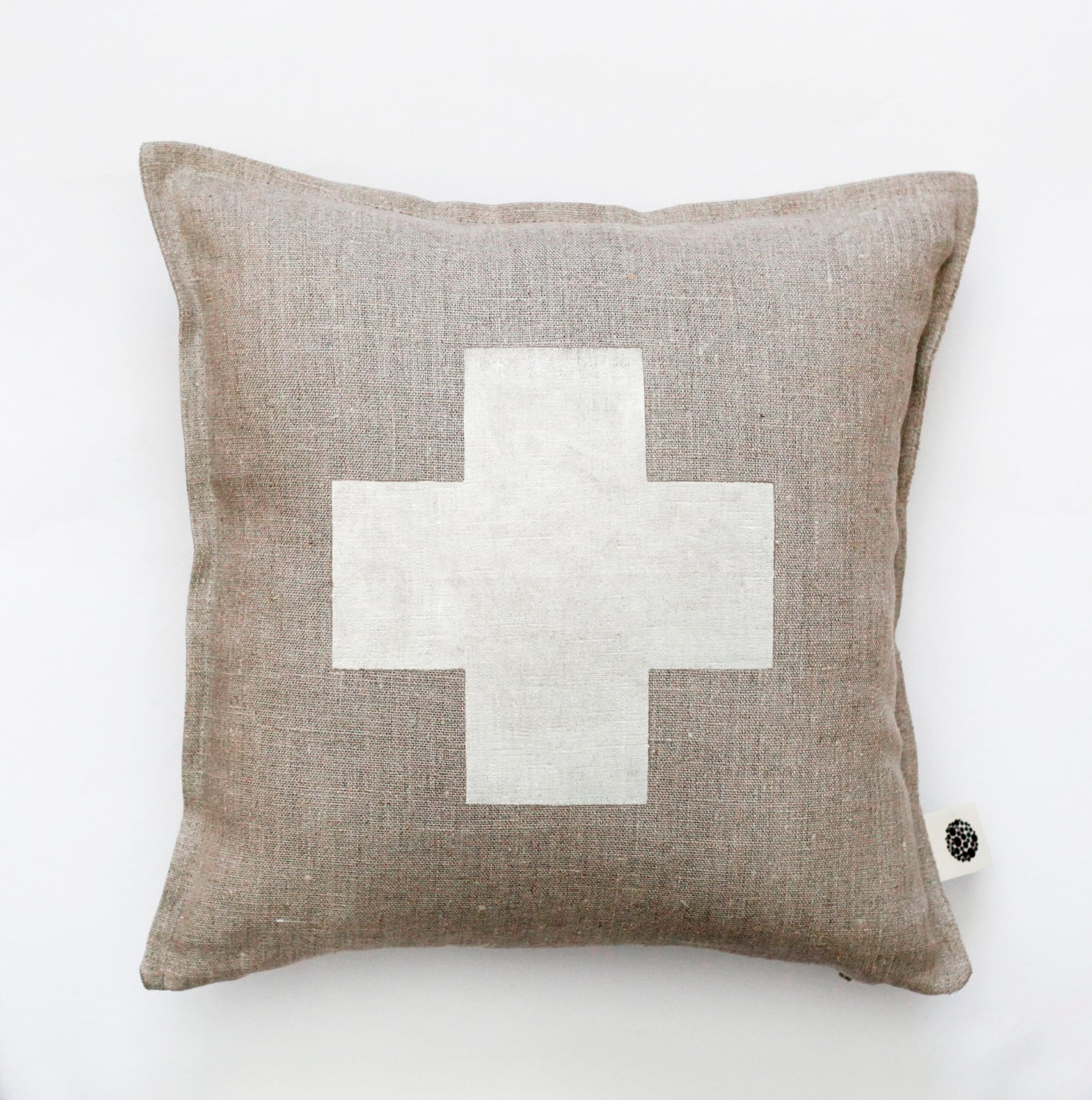 Swiss cross pillow for sale  