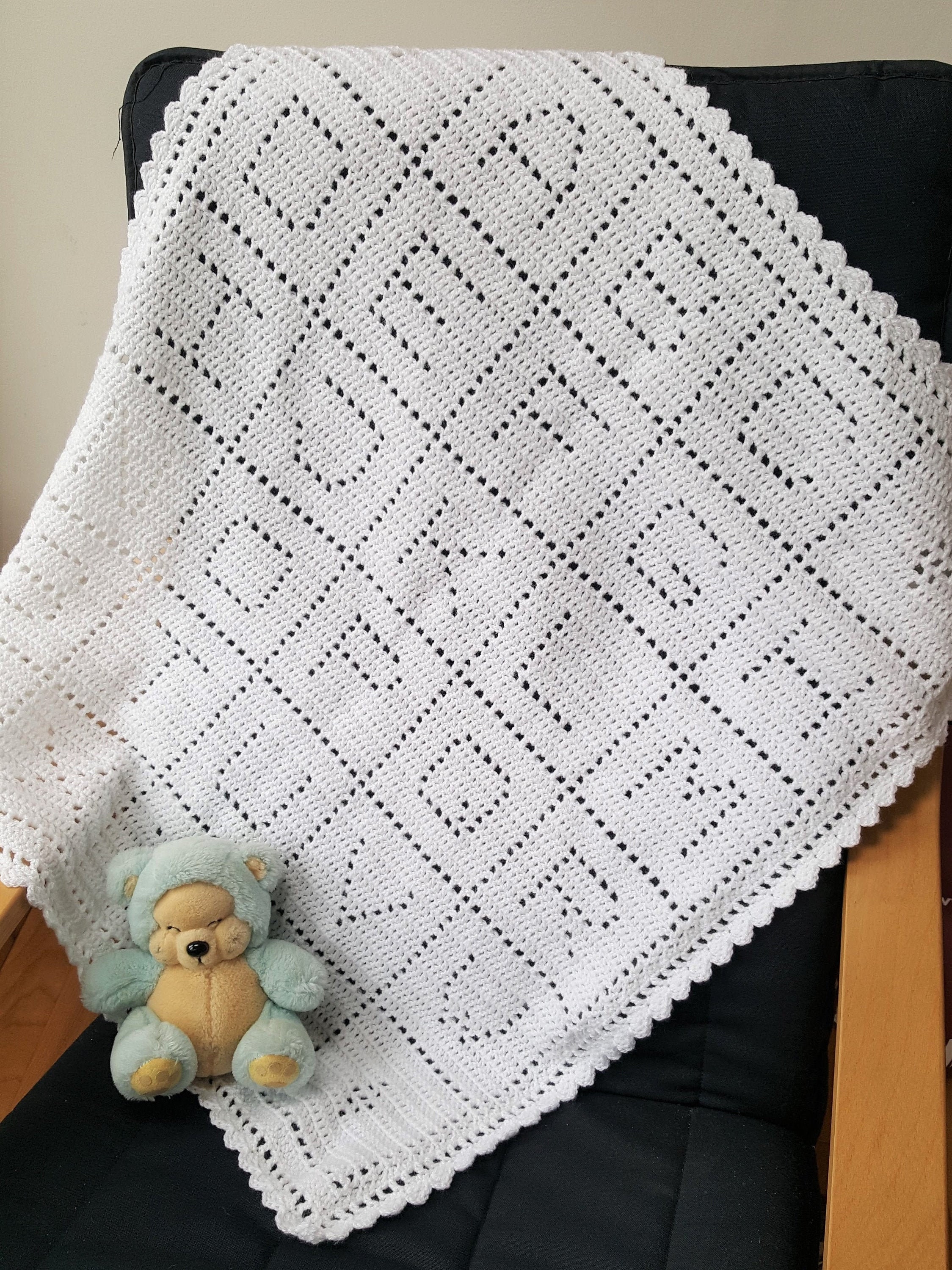 Crochet baby blanket for sale  