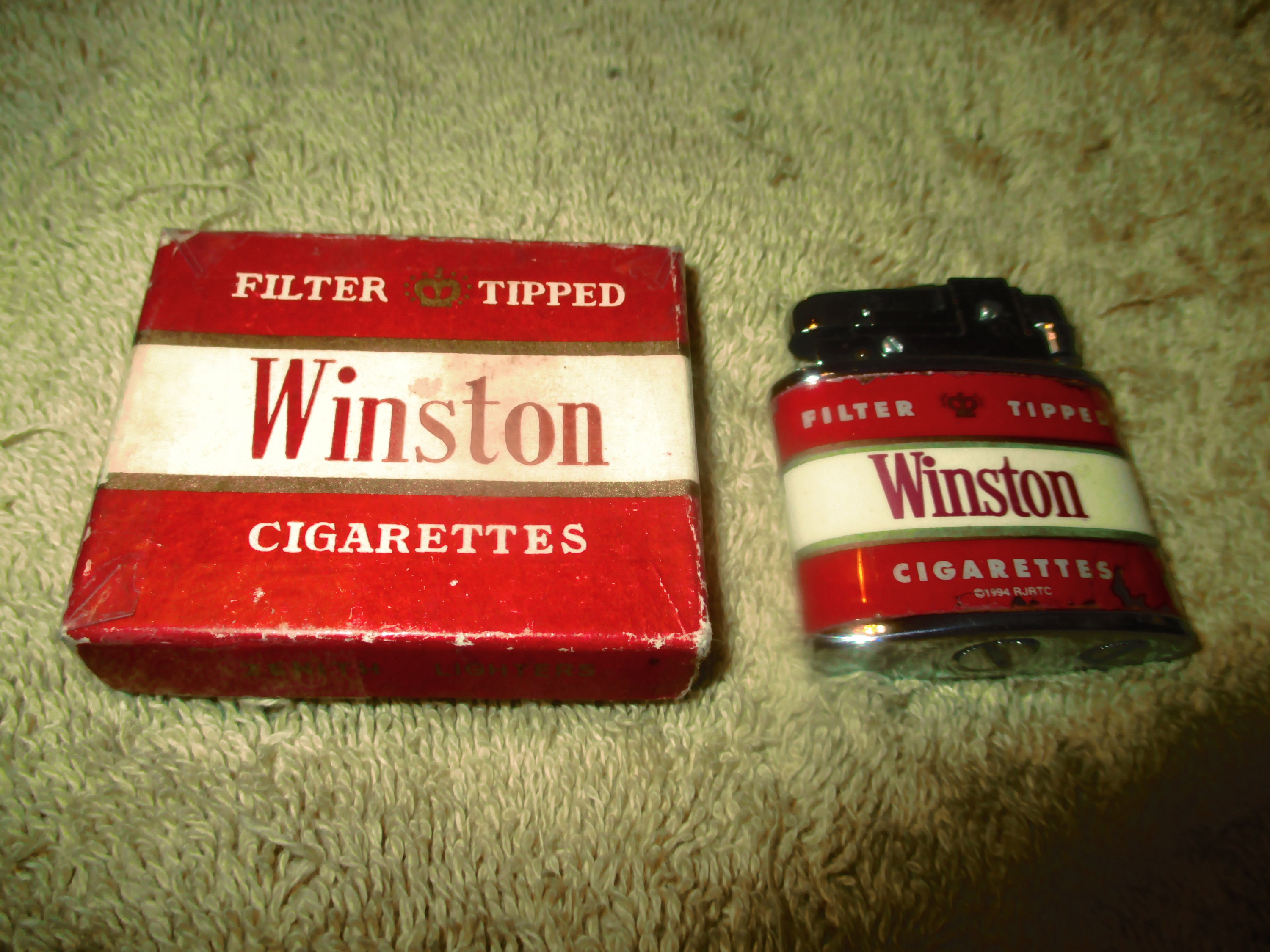 Vintage winston cigarette for sale  