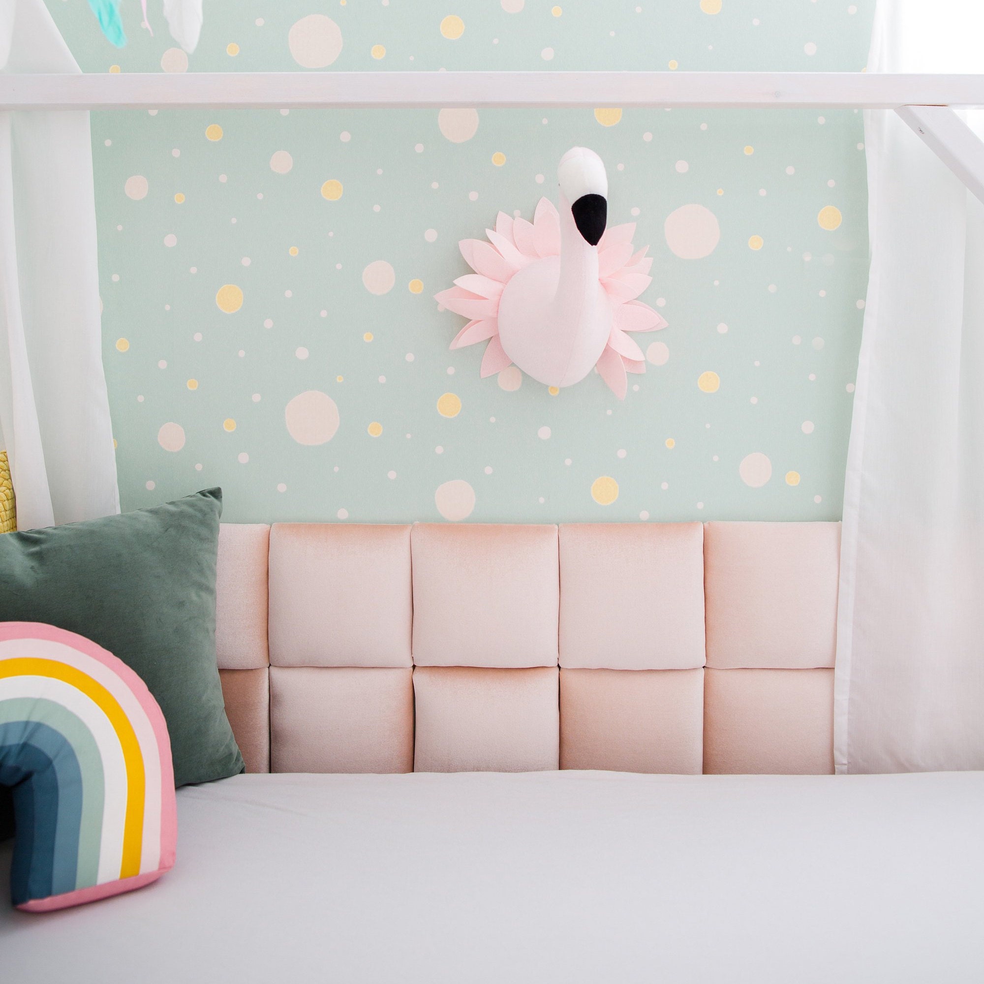 Montessori bed headboard for sale  