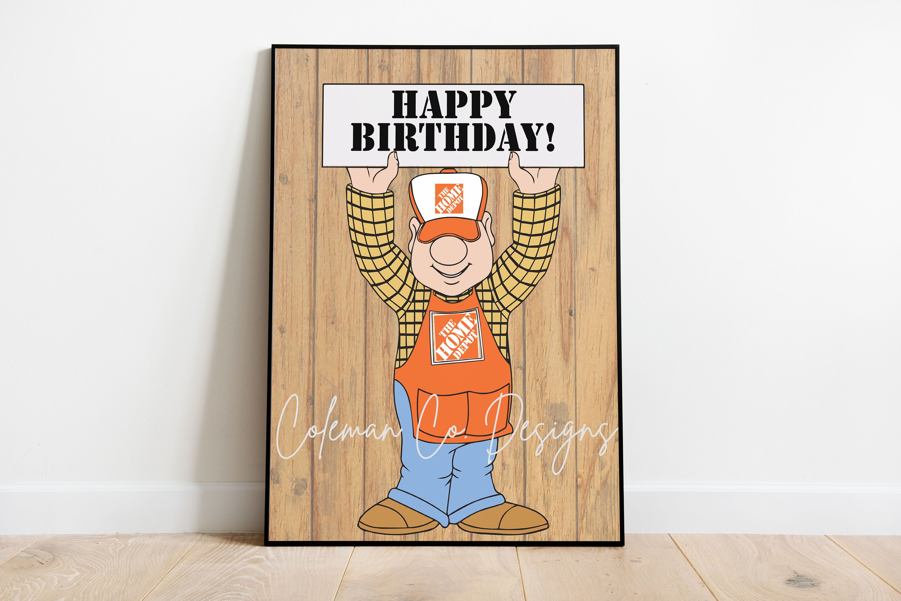 Home depot birthday for sale  
