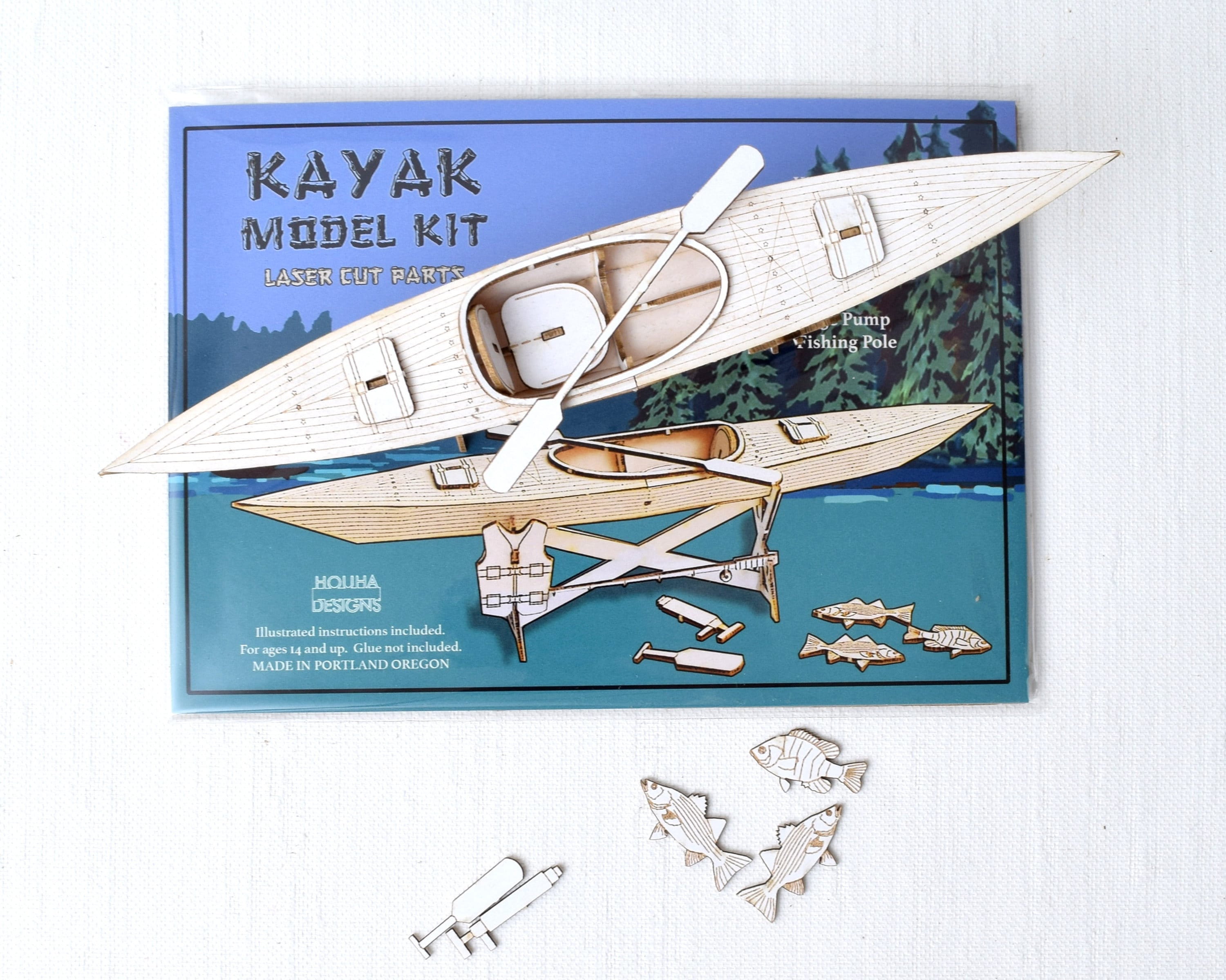 Kayak model kit for sale  