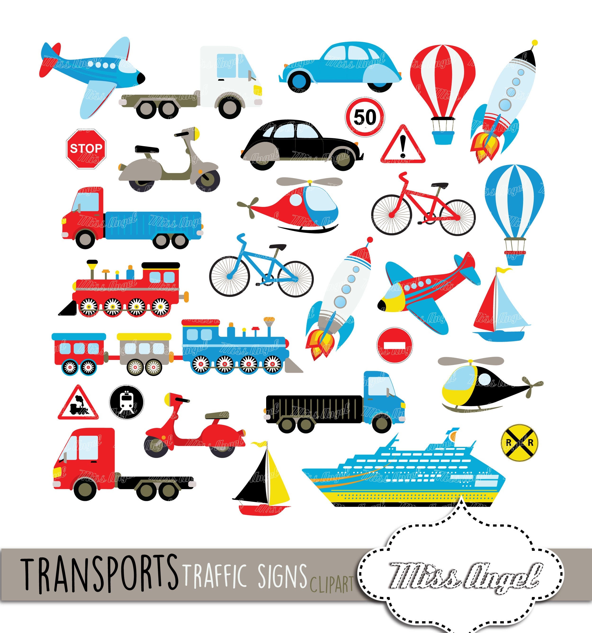 Transport clipart. vehicle for sale  