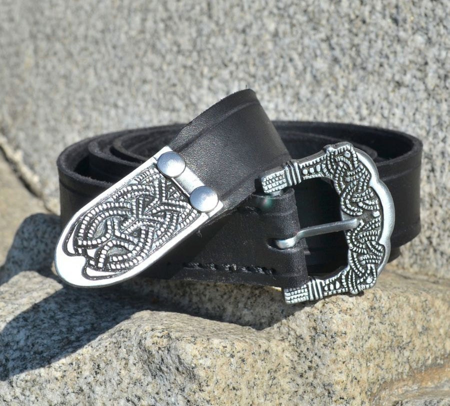 Black leather viking for sale  