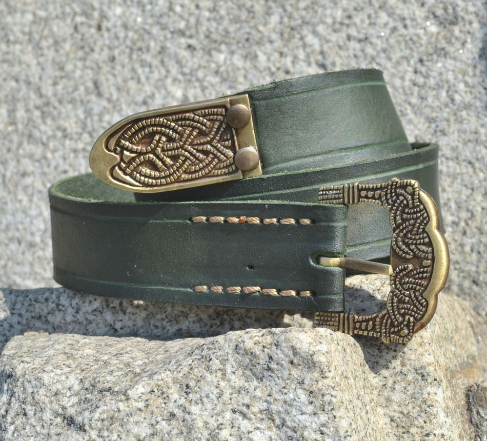 Green leather viking for sale  