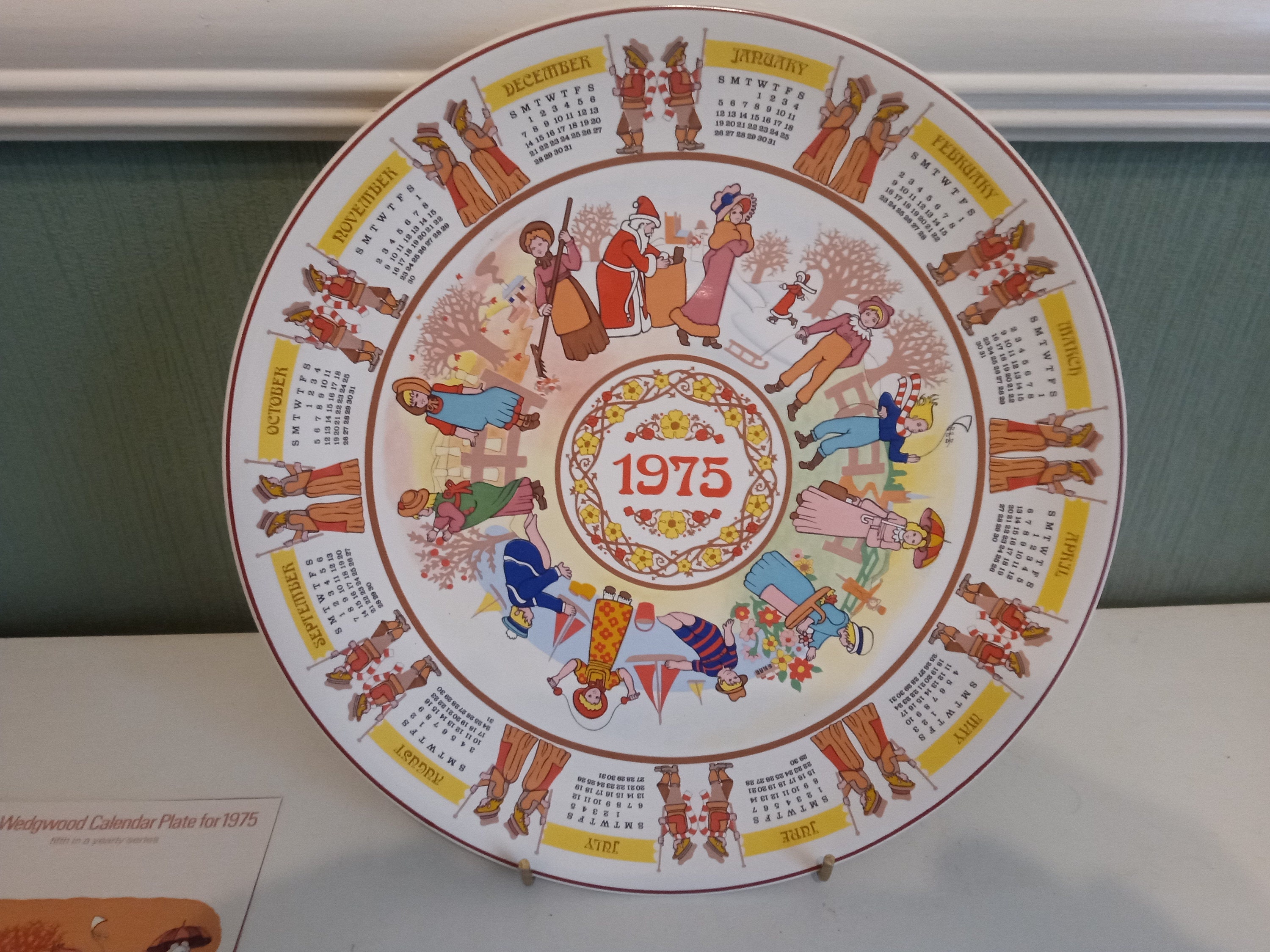 Wedgwood Calendar Plate for sale 30 ads for used Wedgwood Calendar Plates
