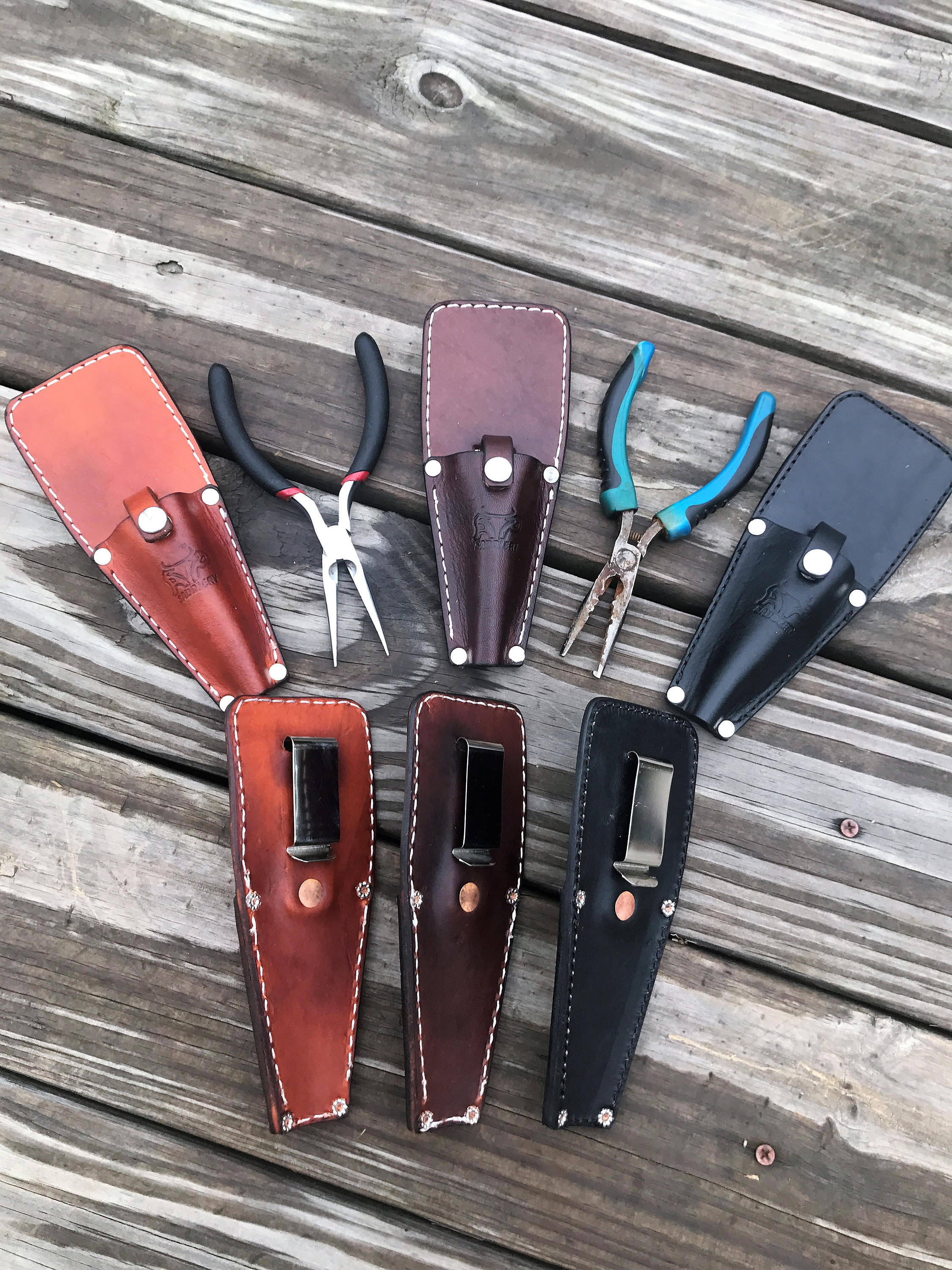 Leather fishing plier for sale  