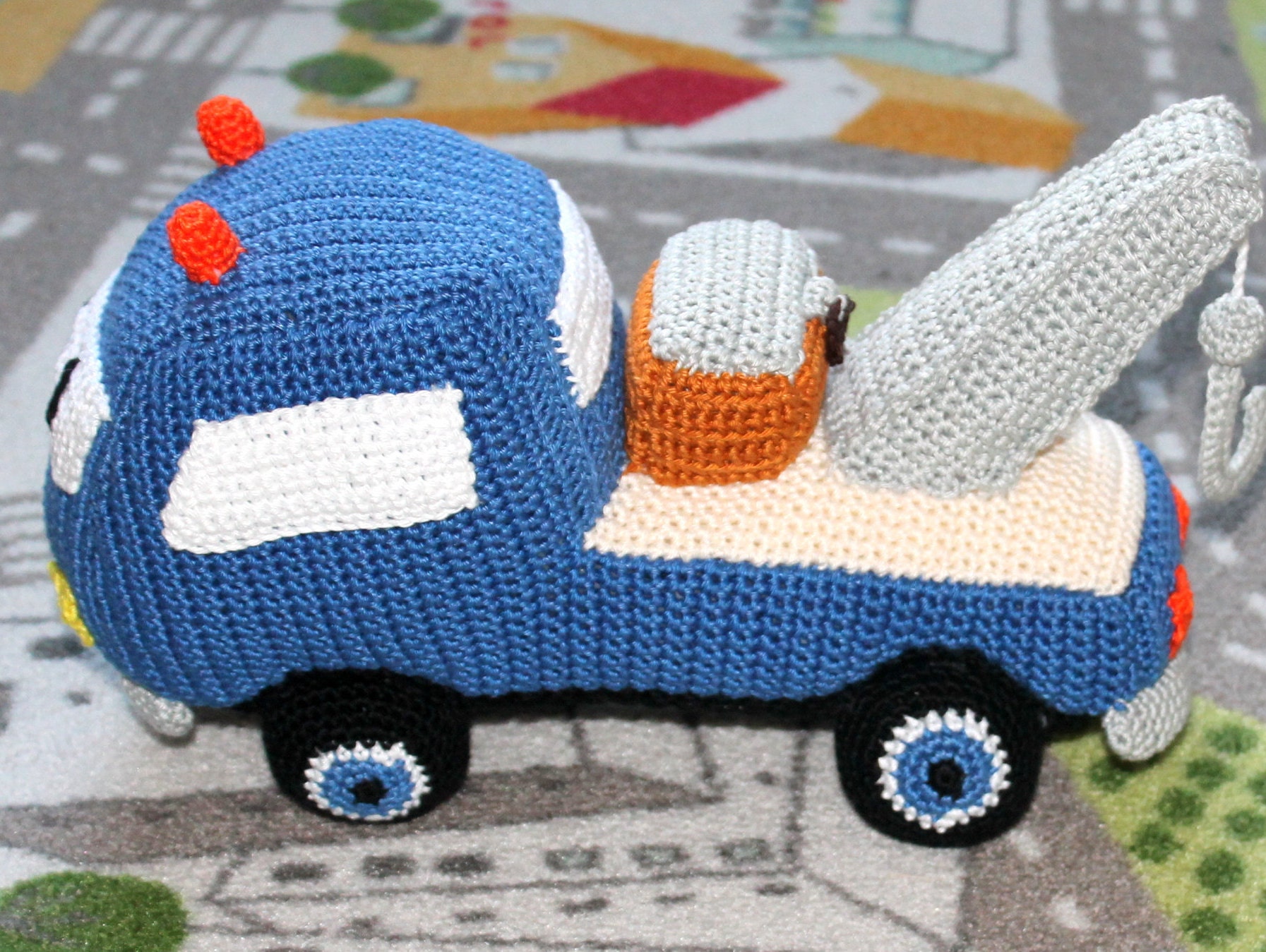 Tow truck crochet for sale  