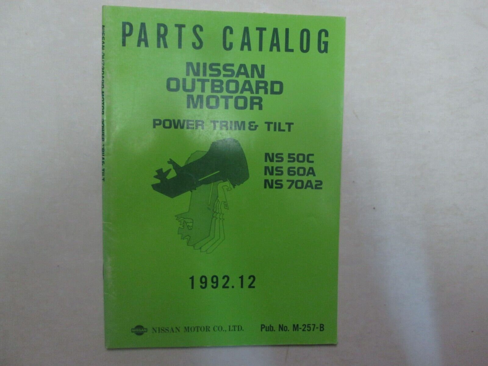 1992 parts catalog for sale  