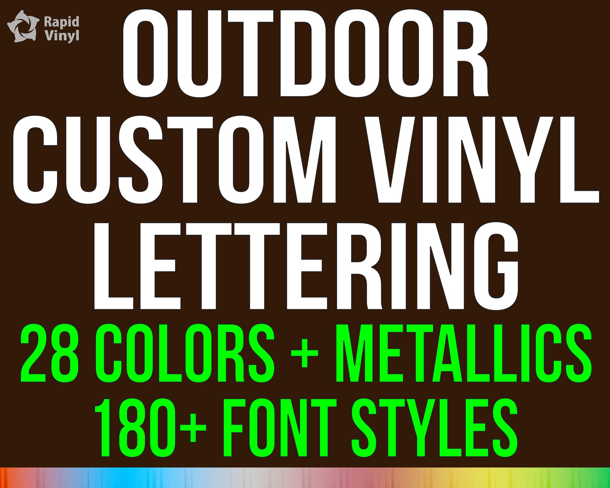Custom vinyl lettering for sale  