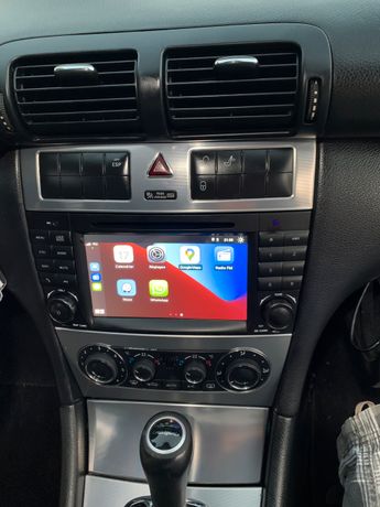Lecteur Carplay Android GPS BLUETOOTH WIFI Mercedes W203 W209 Classe C-CLC avec caméra de recul d'occasion  Etampes