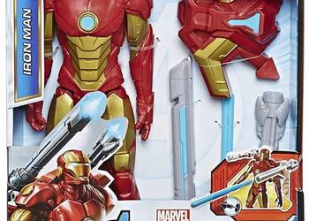 Figurka Avengers IRON MAN Titan Hero Blast Gear Hasbro na sprzedaż  Mogilany