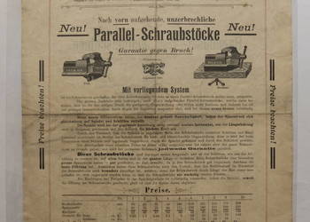 Stara reklama Höfinghoff &amp; Schmidt stare imadło ok. 1890 na sprzedaż  Kościan