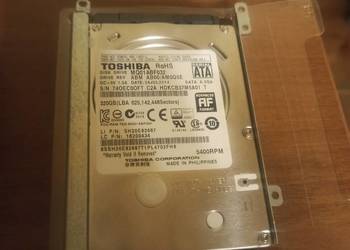 Dysk twardy HDD 320GB Toshiba na sprzedaż  Kielce