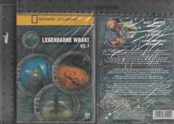 Używany, Legendarne wraki część 1 National Geographic DVD na sprzedaż  Pruszków